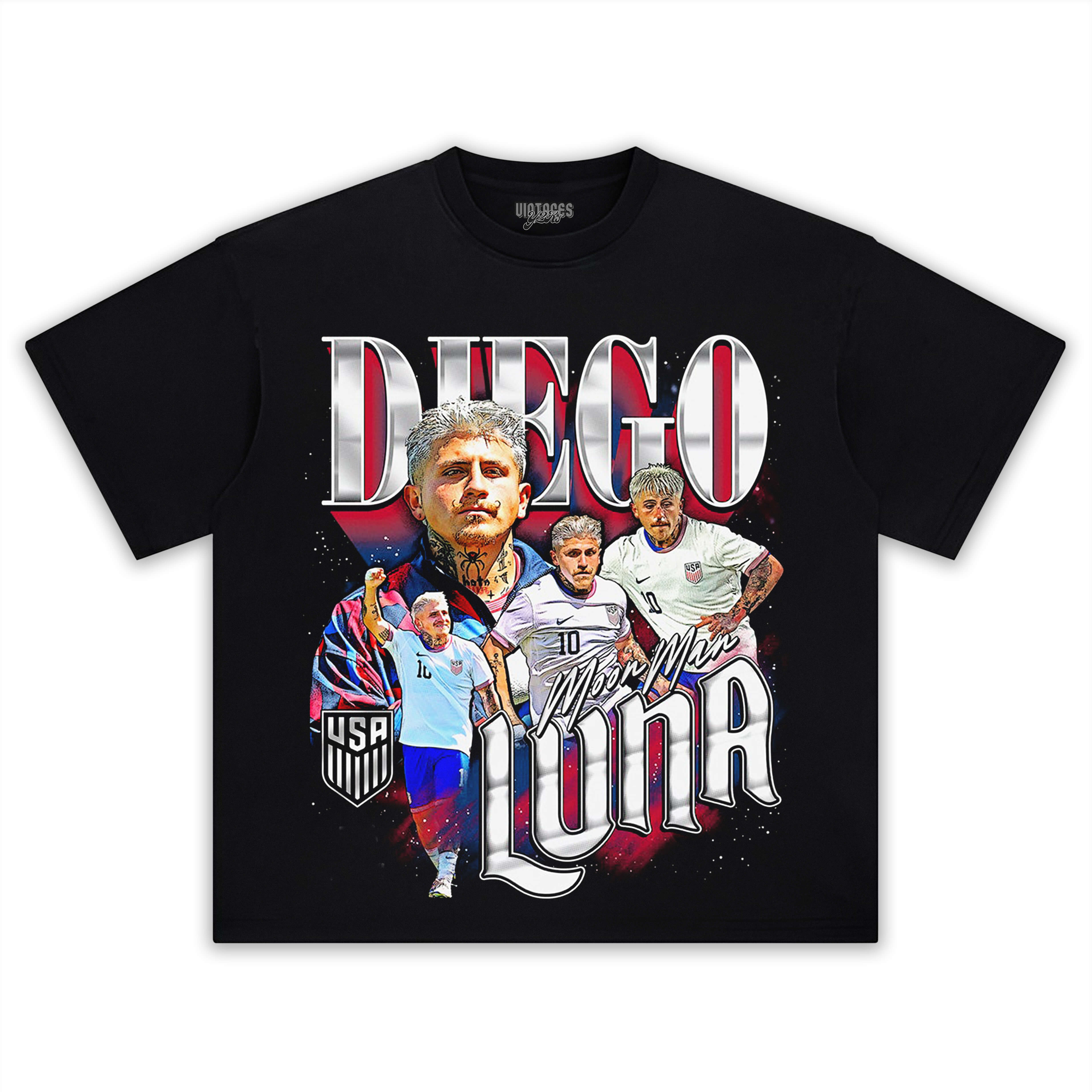 USMNT DIEGO LUNA “MOON MAN” TEE & LS & HOODIE