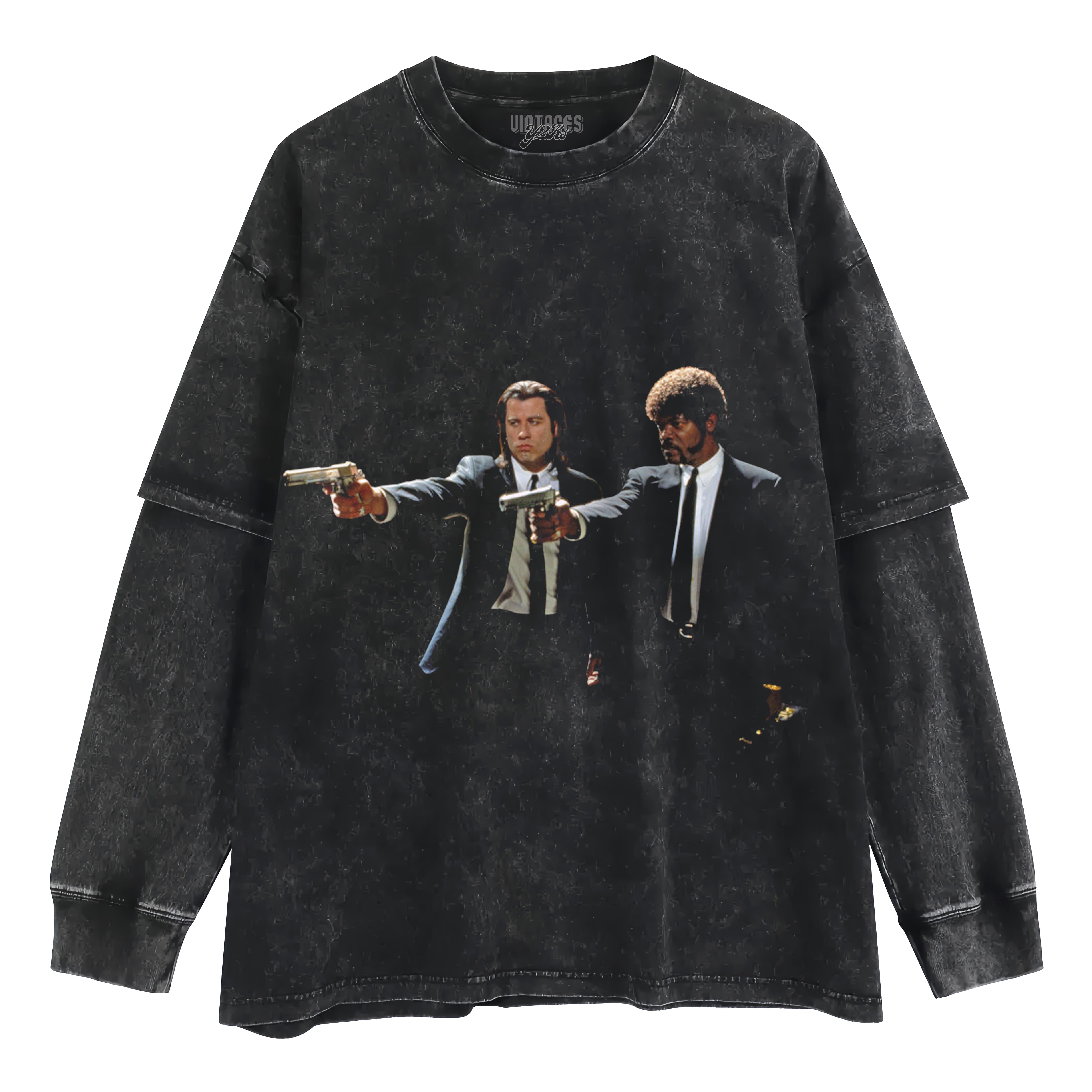 VINCENT VEGA AND JULES WINNFIELD PULP FICTION TANK TOP & TEE & LONG SLEEVE & LAYERED LS & HOODIE