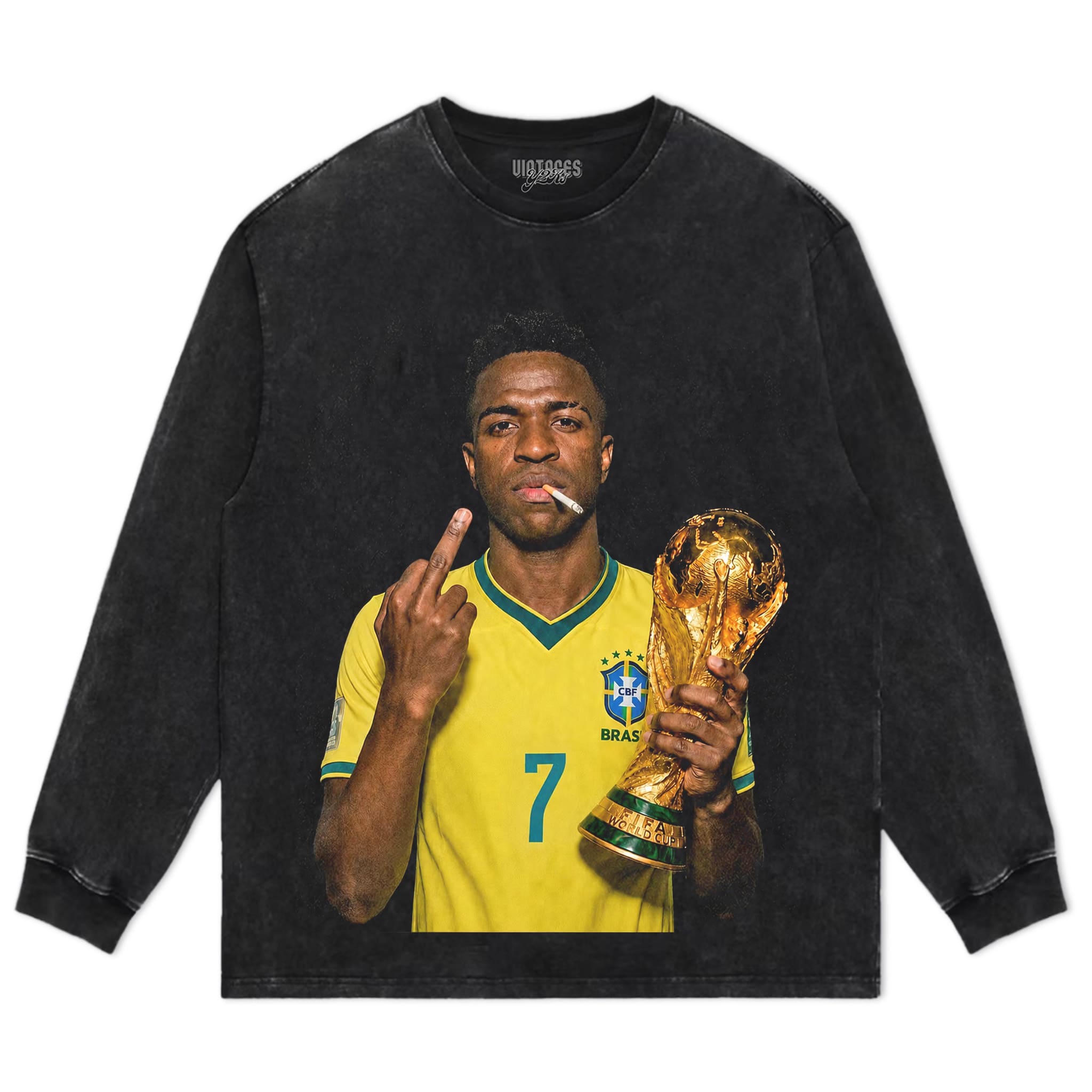 VINÍCIUS JÚNIOR 2026 VINTAGE TANK TOP & TEE & LONG SLEEVE & LAYERED LS & HOODIE