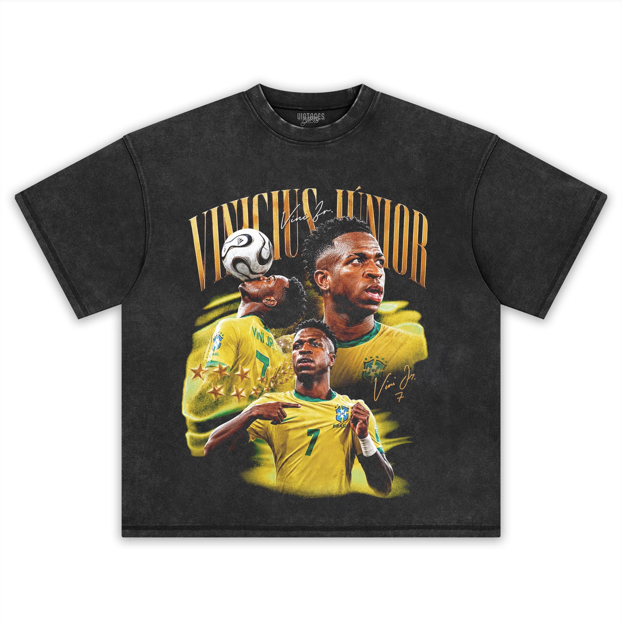 VINÍCIUS JÚNIOR 2026 VINTAGE V2 TANK TOP & TEE & LONG SLEEVE & LAYERED LS & HOODIE