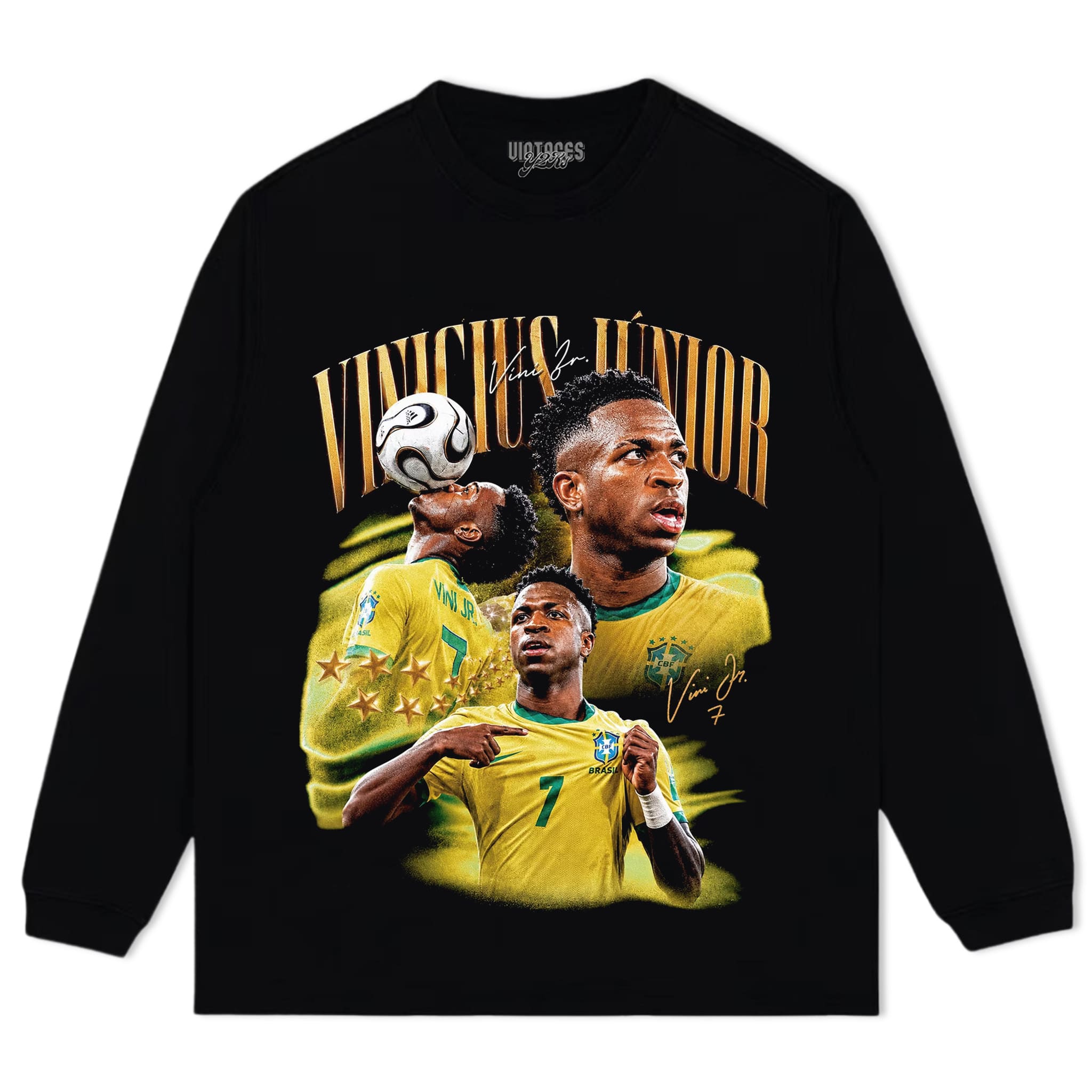VINÍCIUS JÚNIOR 2026 VINTAGE V2 TANK TOP & TEE & LONG SLEEVE & LAYERED LS & HOODIE