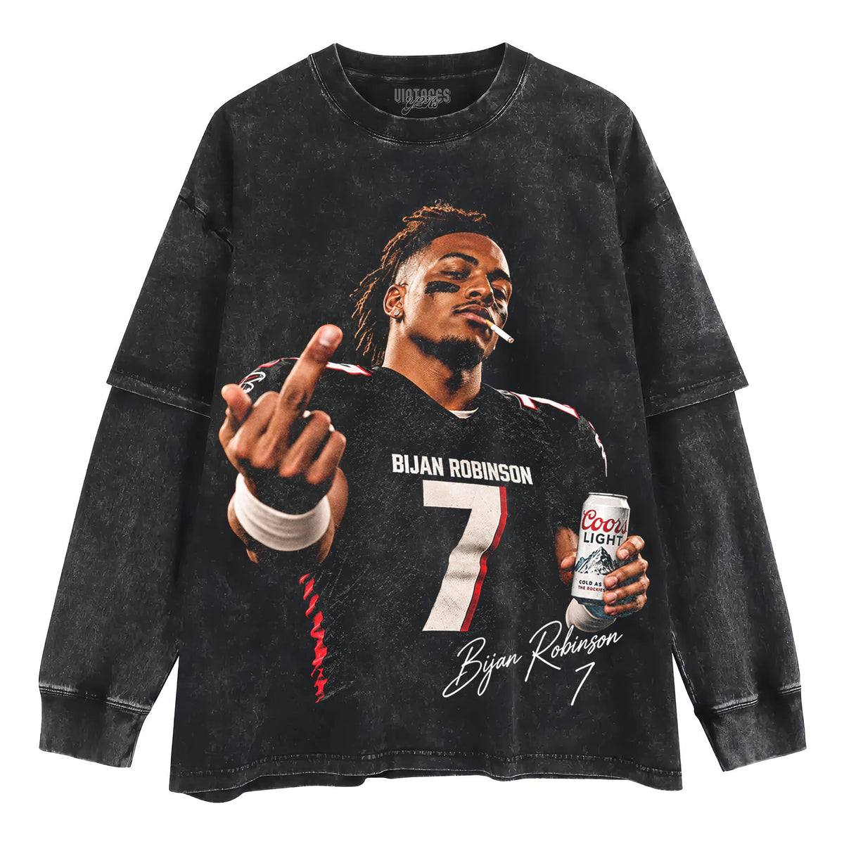 VINTAGE BIJAN ROBINSON RB1 TANK TOP & TEE & LONG SLEEVE & LAYERED LS & HOODIE