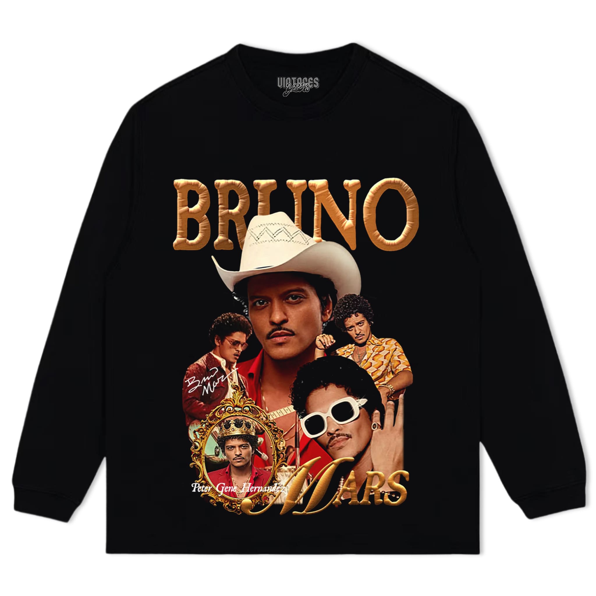 VINTAGE BRUNO MARS 2026 V2 TANK TOP & TEE & LONG SLEEVE & LAYERED LS & HOODIE