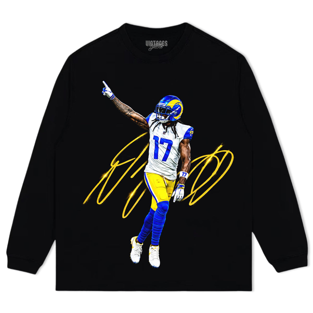 VINTAGE DAVANTE ADAMS FOOTBALL V2 TANK TOP & TEE & LONG SLEEVE & LAYERED LS & HOODIE