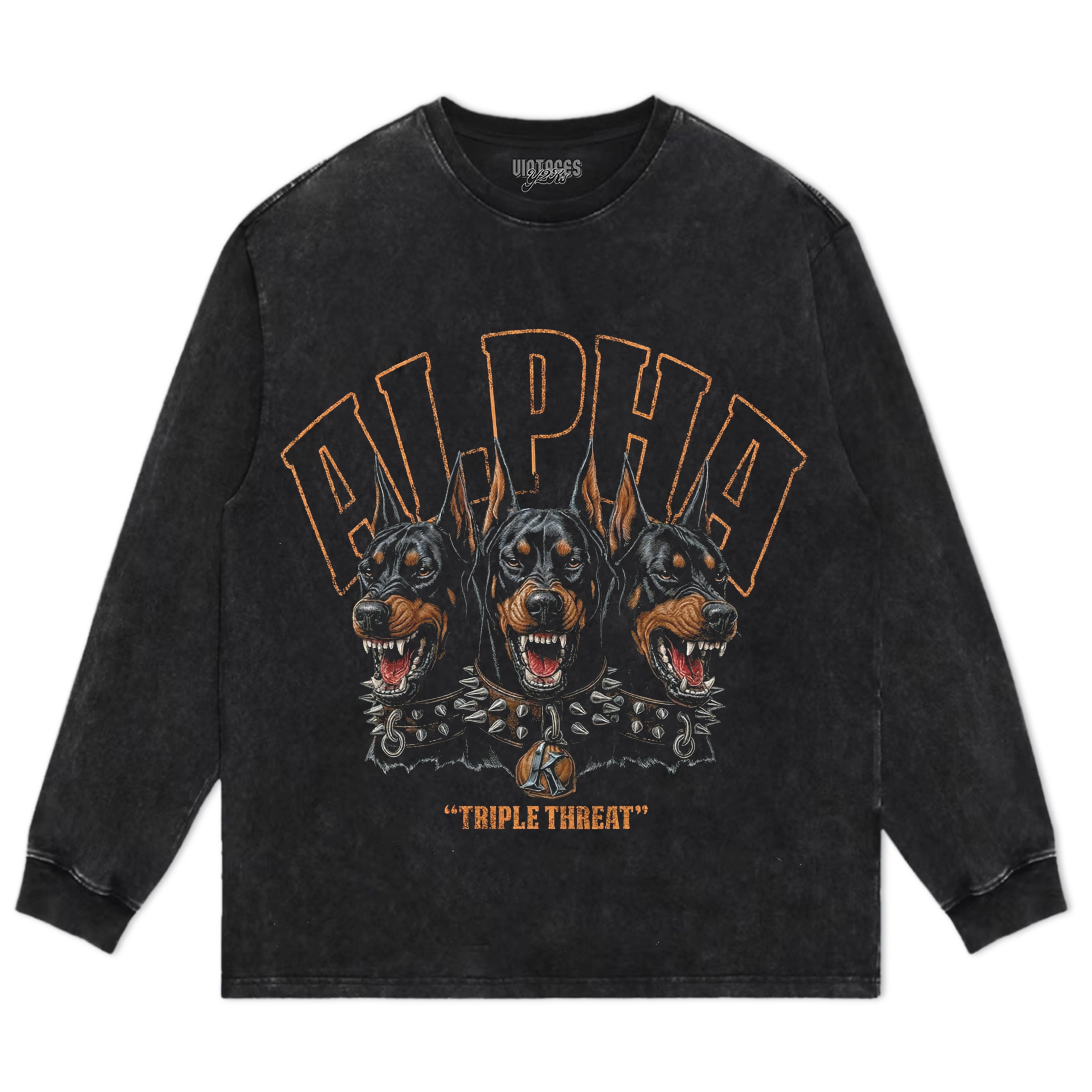 VINTAGE DOBERMAN PINSCHER STREETWEAR V4 TANK TOP & TEE & LONG SLEEVE & LAYERED LS & HOODIE