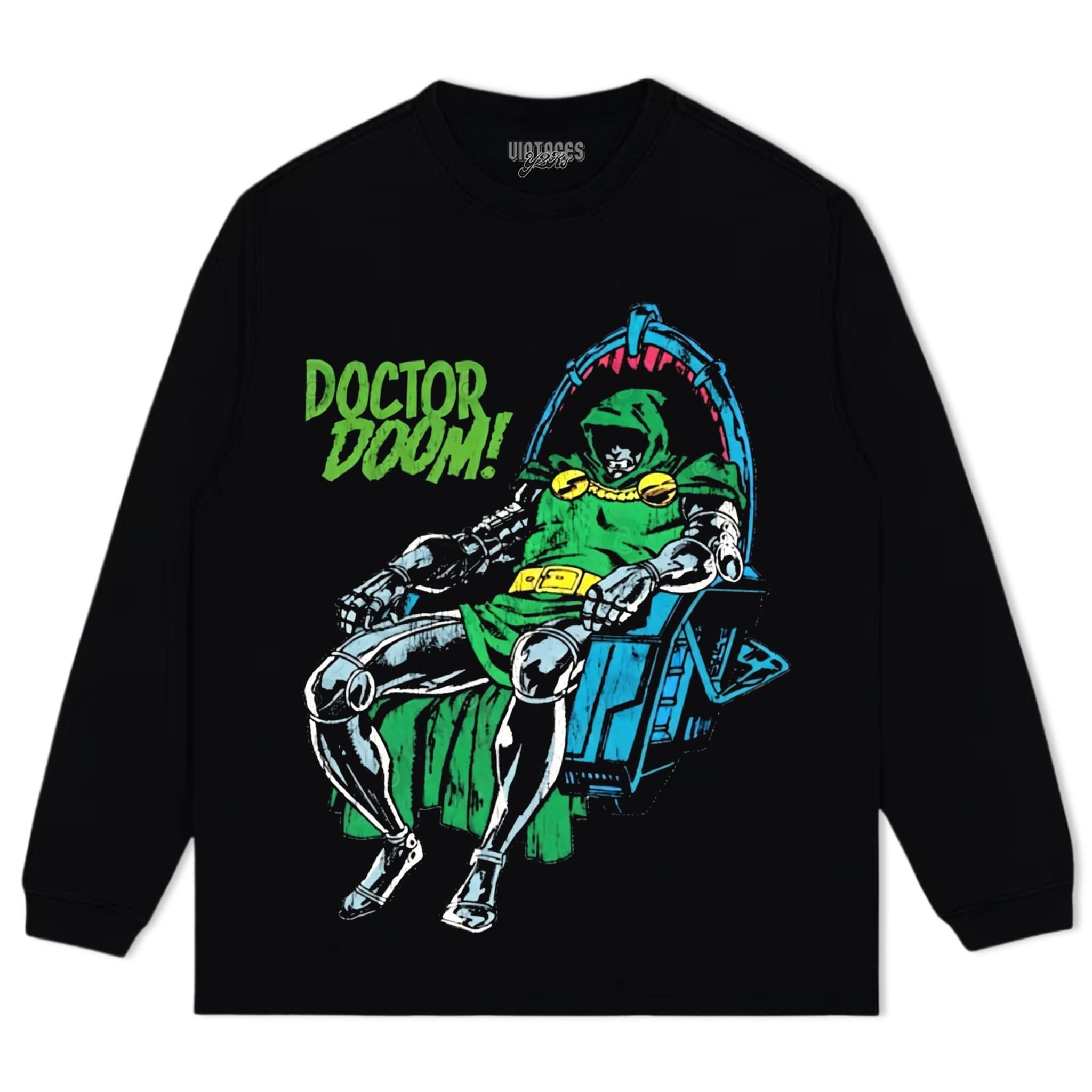 VINTAGE DR DOOM SITTING TANK TOP & TEE & LONG SLEEVE & LAYERED LS & HOODIE
