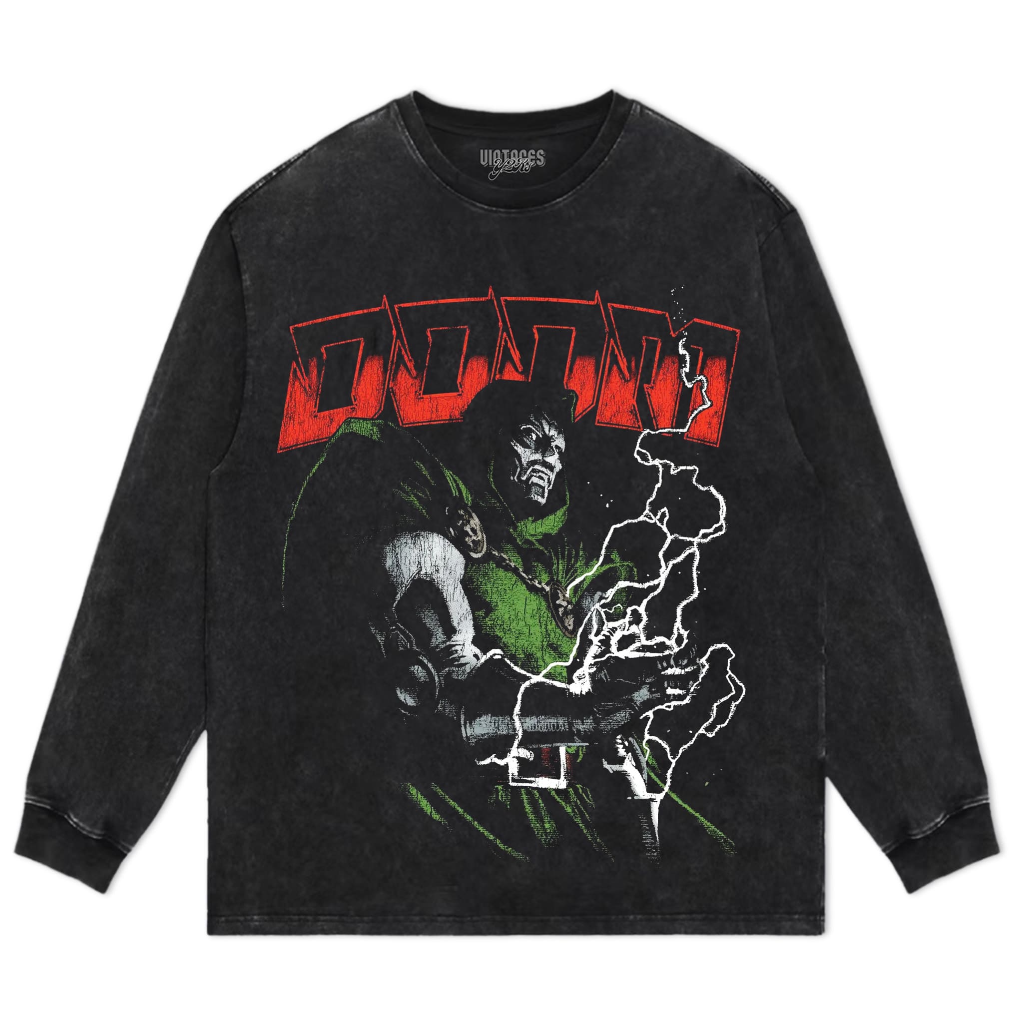 VINTAGE DR DOOM V2 TANK TOP & TEE & LONG SLEEVE & LAYERED LS & HOODIE