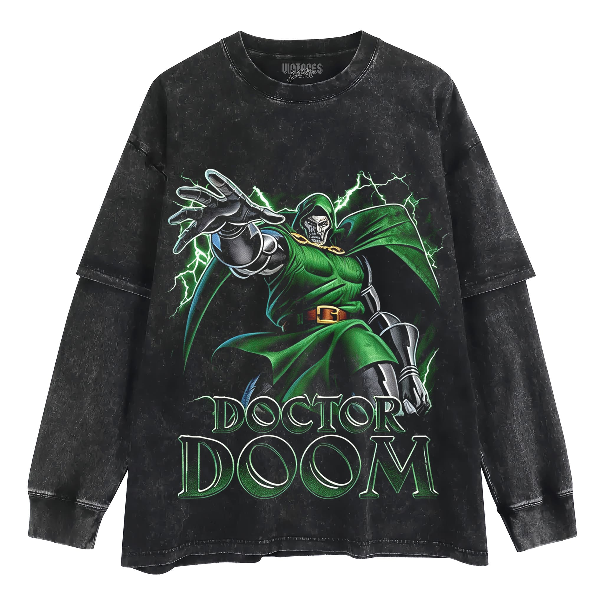 VINTAGE DR DOOM V4 TANK TOP & TEE & LONG SLEEVE & LAYERED LS & HOODIE