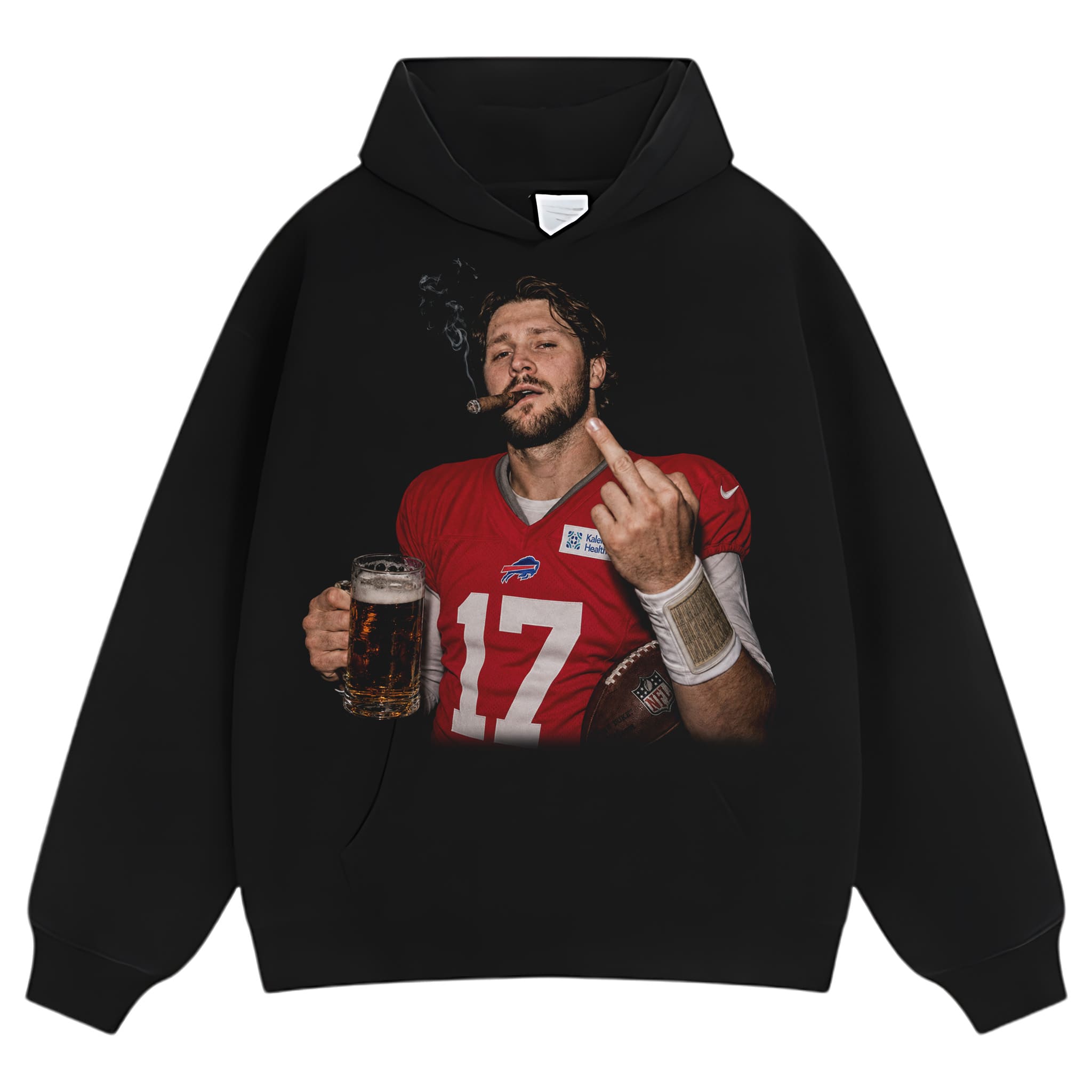 VINTAGE JOSH ALLEN FLIPPING THE BIRD MEME V3 TANK TOP & TEE & LONG SLEEVE & LAYERED LS & HOODIE
