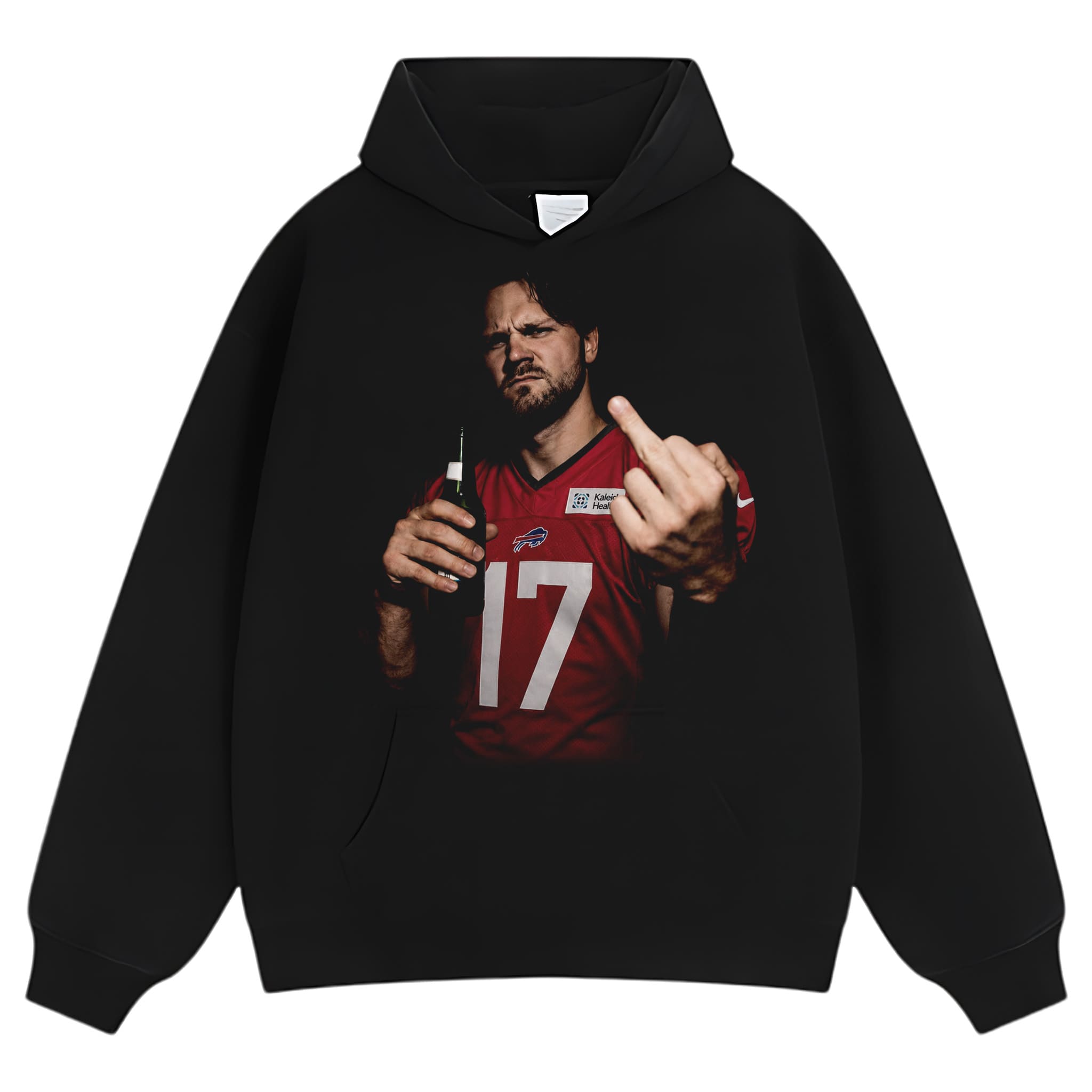 VINTAGE JOSH ALLEN FLIPPING THE BIRD MEME V5 TANK TOP & TEE & LONG SLEEVE & LAYERED LS & HOODIE