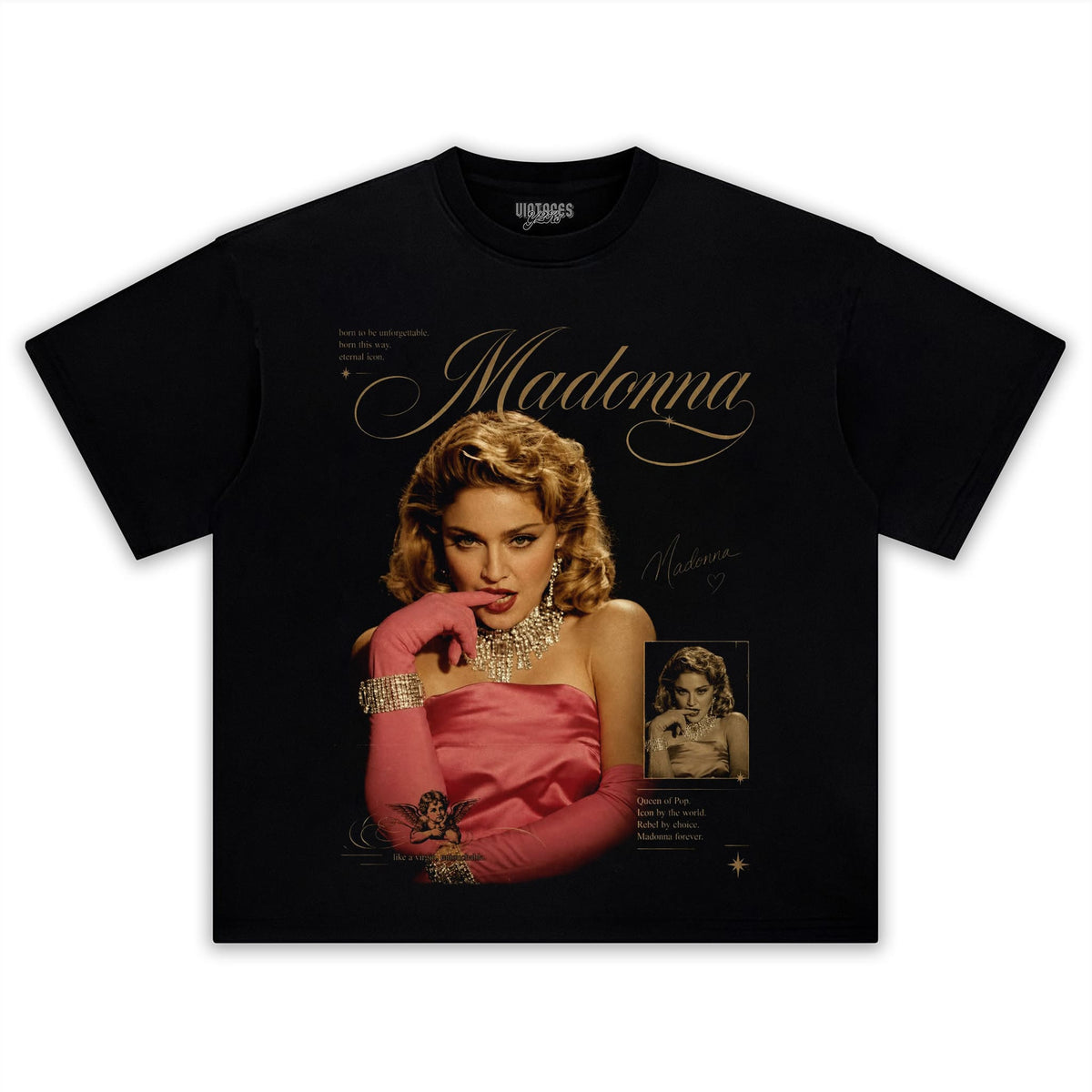 VINTAGE MADONNA TANK TOP & TEE & LONG SLEEVE & LAYERED LS & HOODIE