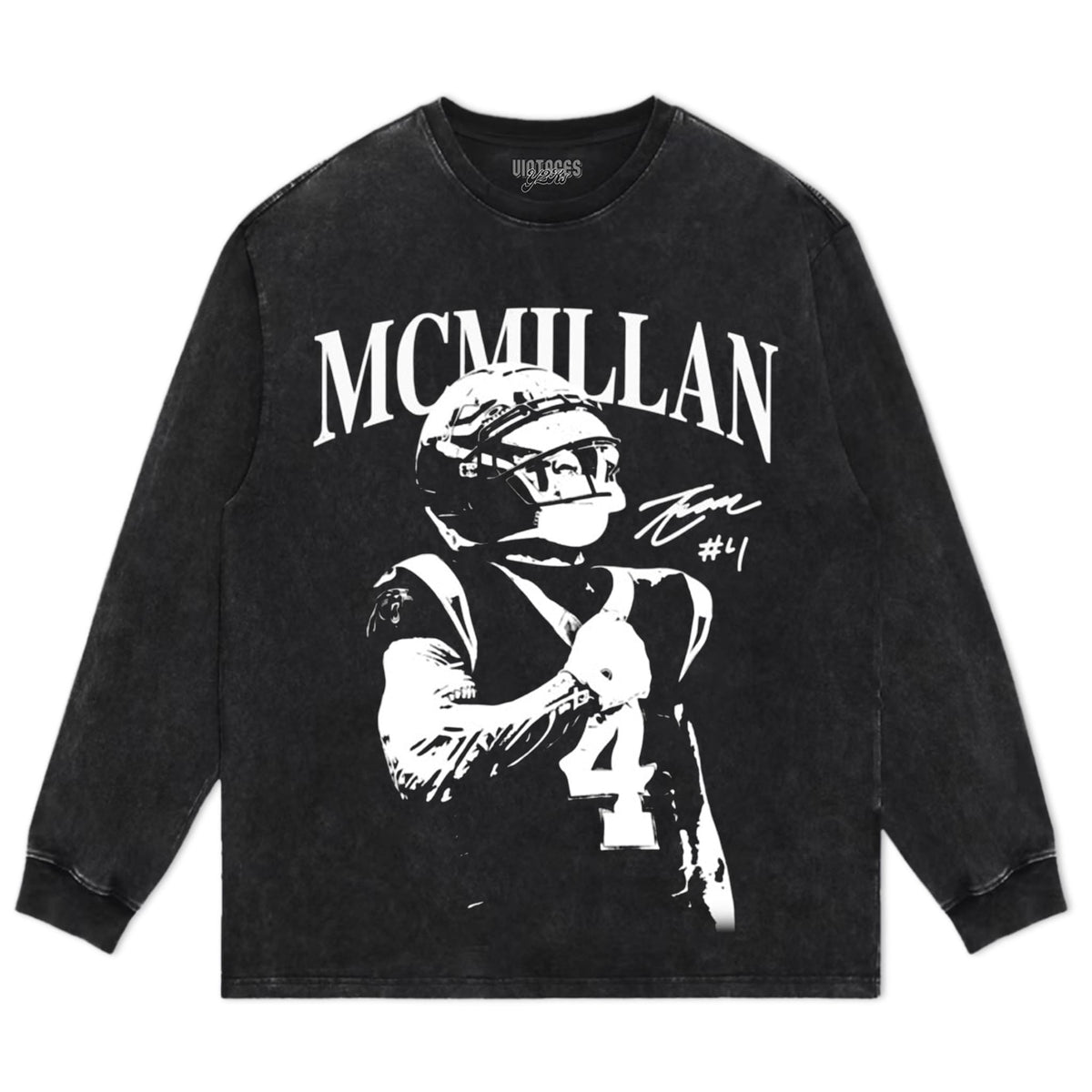 VINTAGE TETAIROA MCMILLAN CAROLINA PANTHERS FOOTBALL TANK TOP & TEE & LONG SLEEVE & LAYERED LS & HOODIE