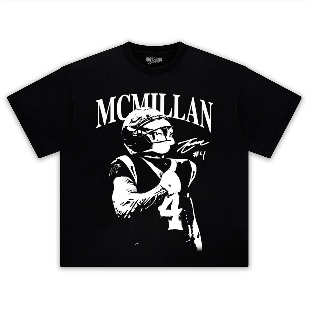 VINTAGE TETAIROA MCMILLAN CAROLINA PANTHERS FOOTBALL TANK TOP & TEE & LONG SLEEVE & LAYERED LS & HOODIE