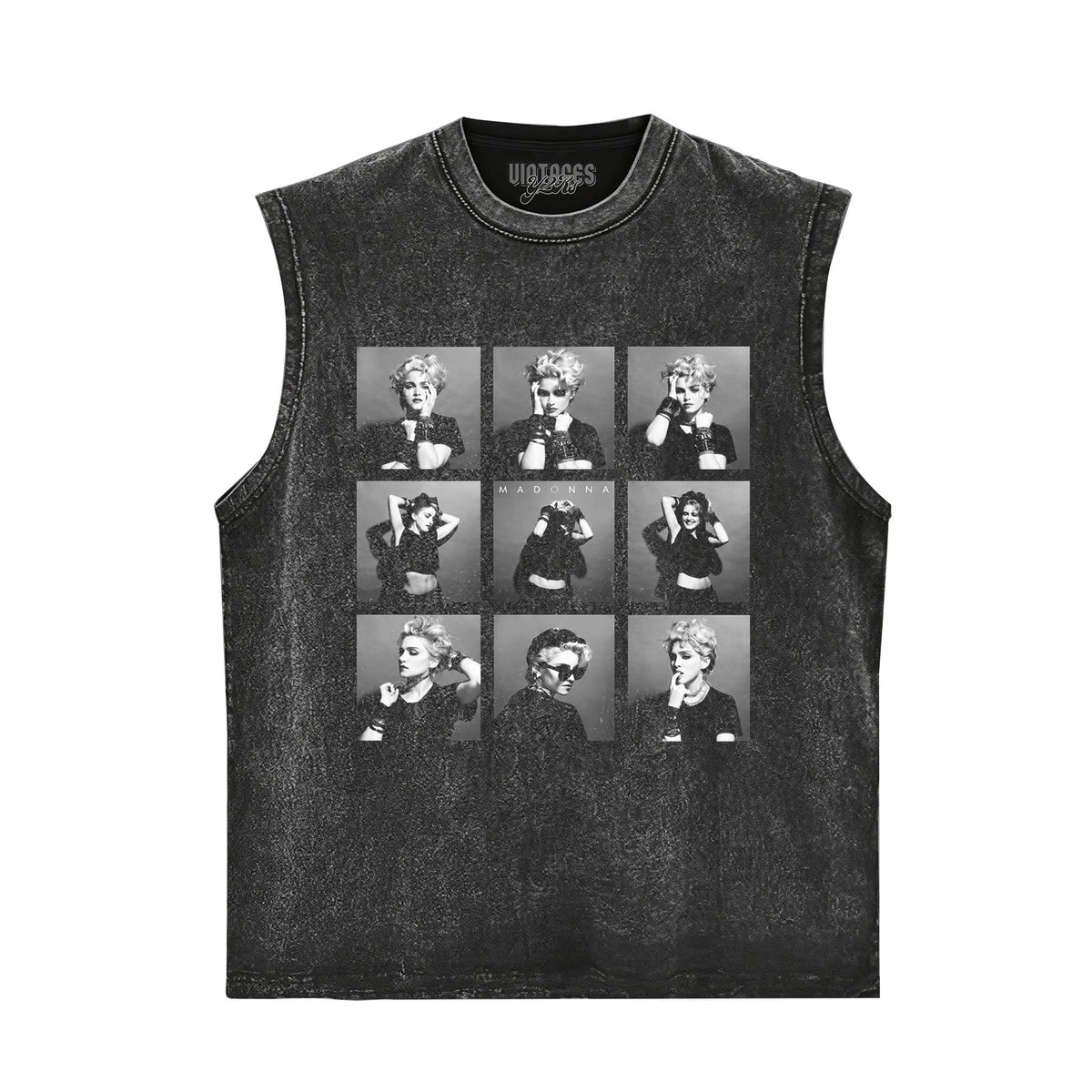 VINTAGE V2 MADONNA TANK TOP & TEE & LONG SLEEVE & LAYERED LS & HOODIE