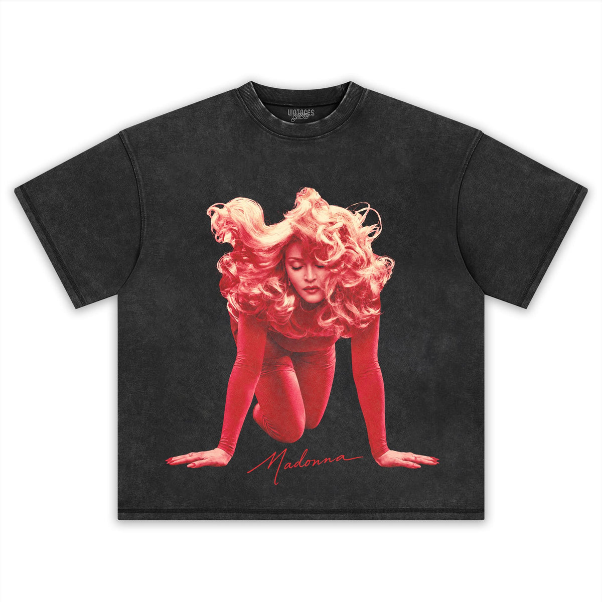 VINTAGE V4 MADONNA TANK TOP & TEE & LONG SLEEVE & LAYERED LS & HOODIE