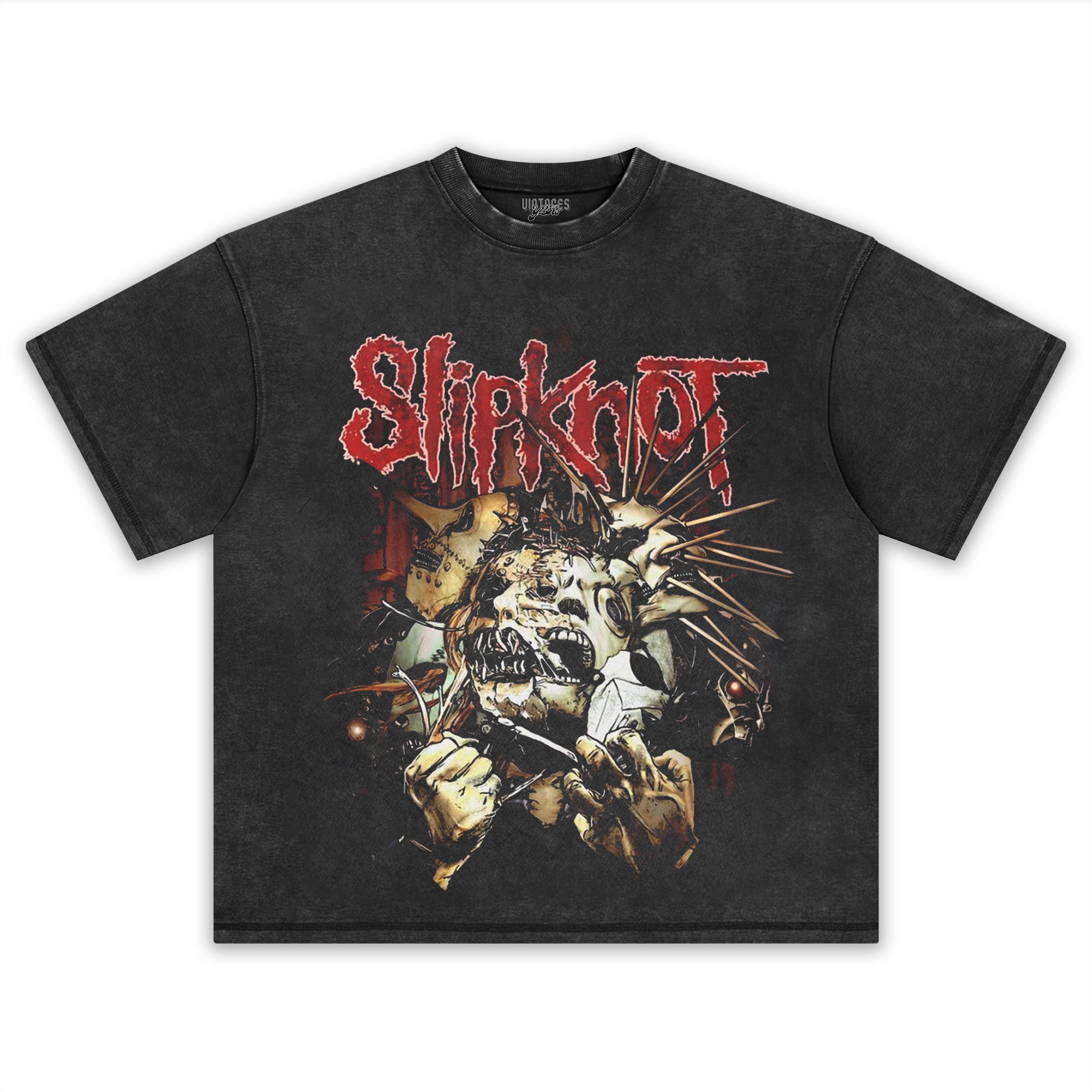 VINTAGE Y2K SLIPKNOT V3 TEE & LS & HOODIE