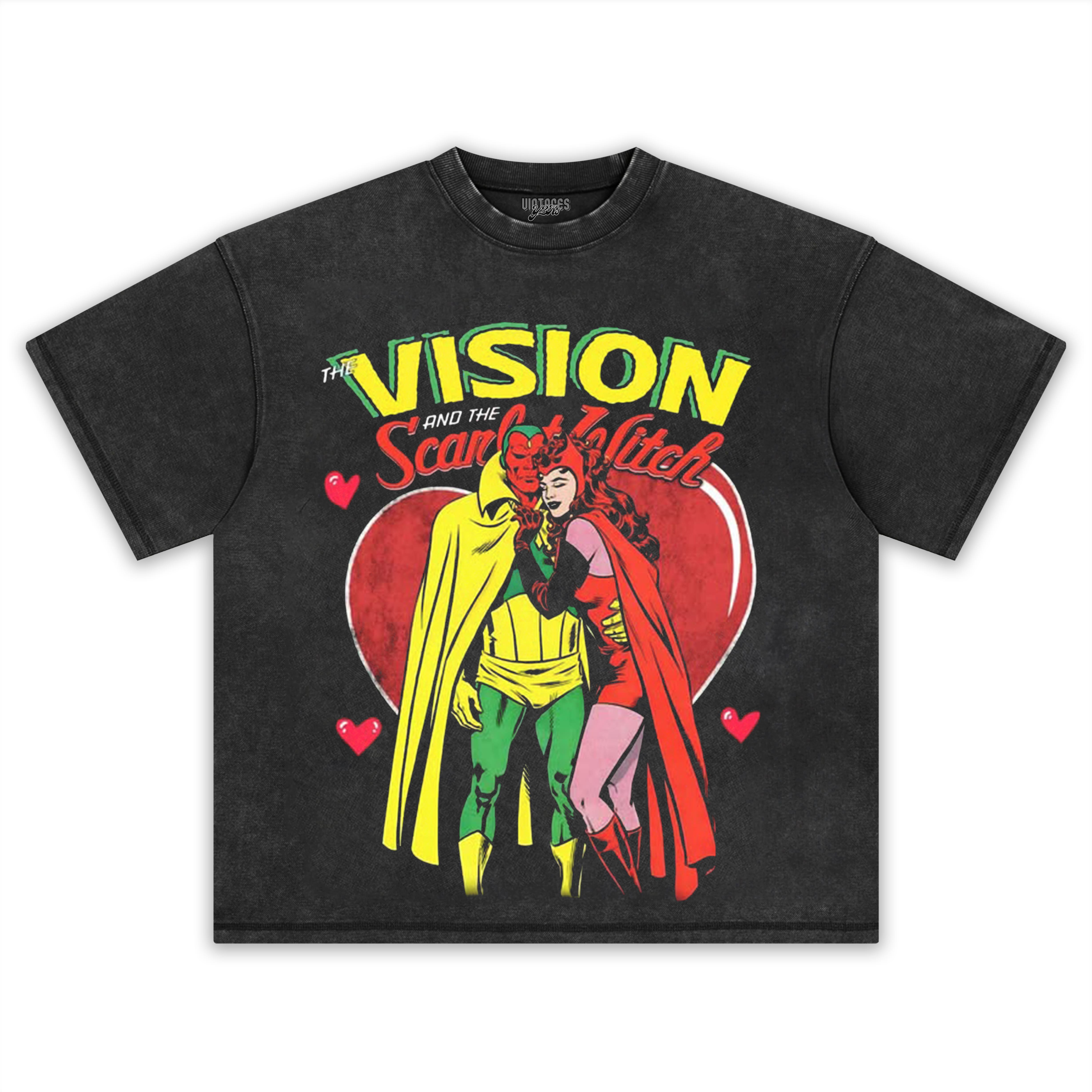 VISION AND THE SCARLET WITCH - WEDDING TEE & LS & HOODIE
