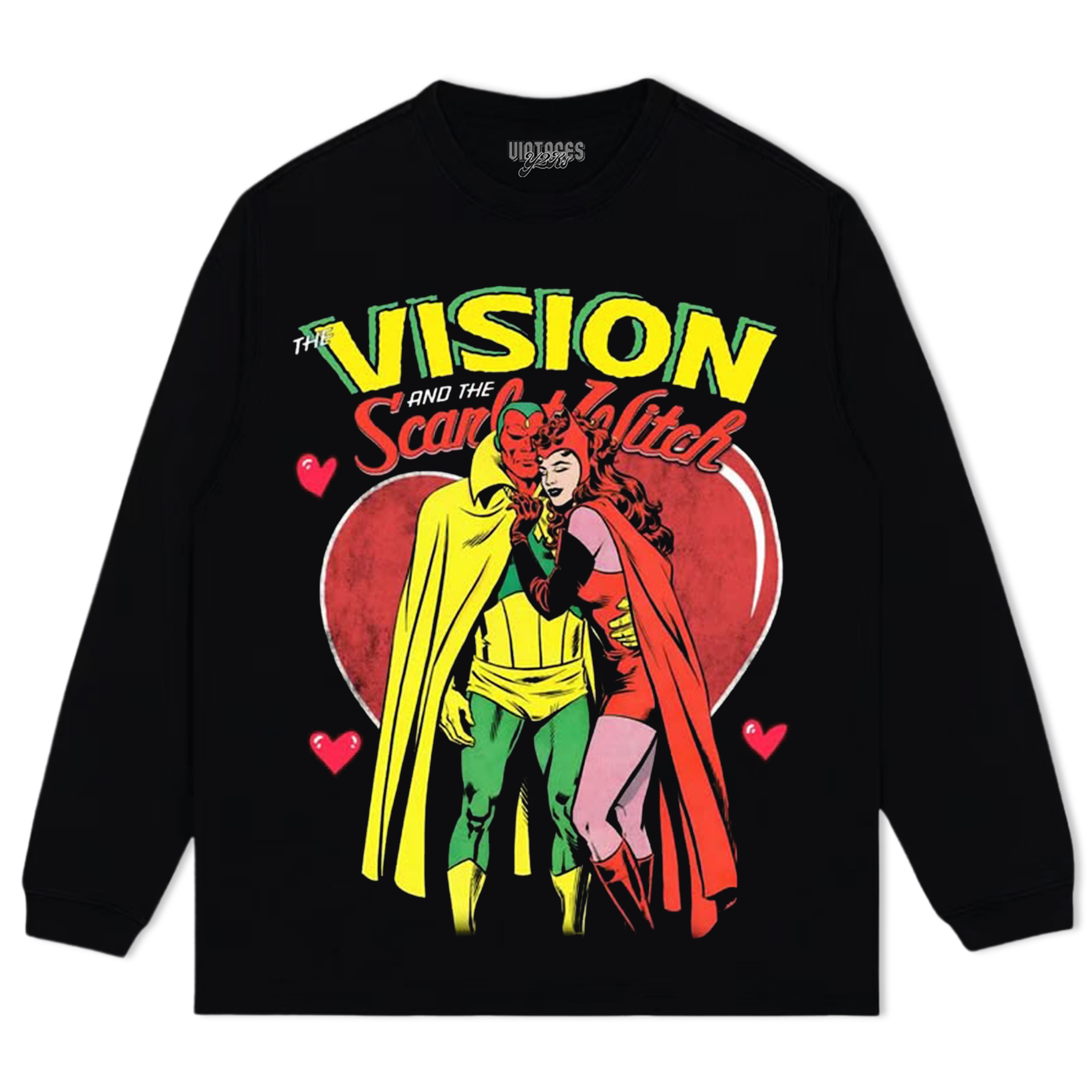 VISION AND THE SCARLET WITCH - WEDDING TEE & LS & HOODIE