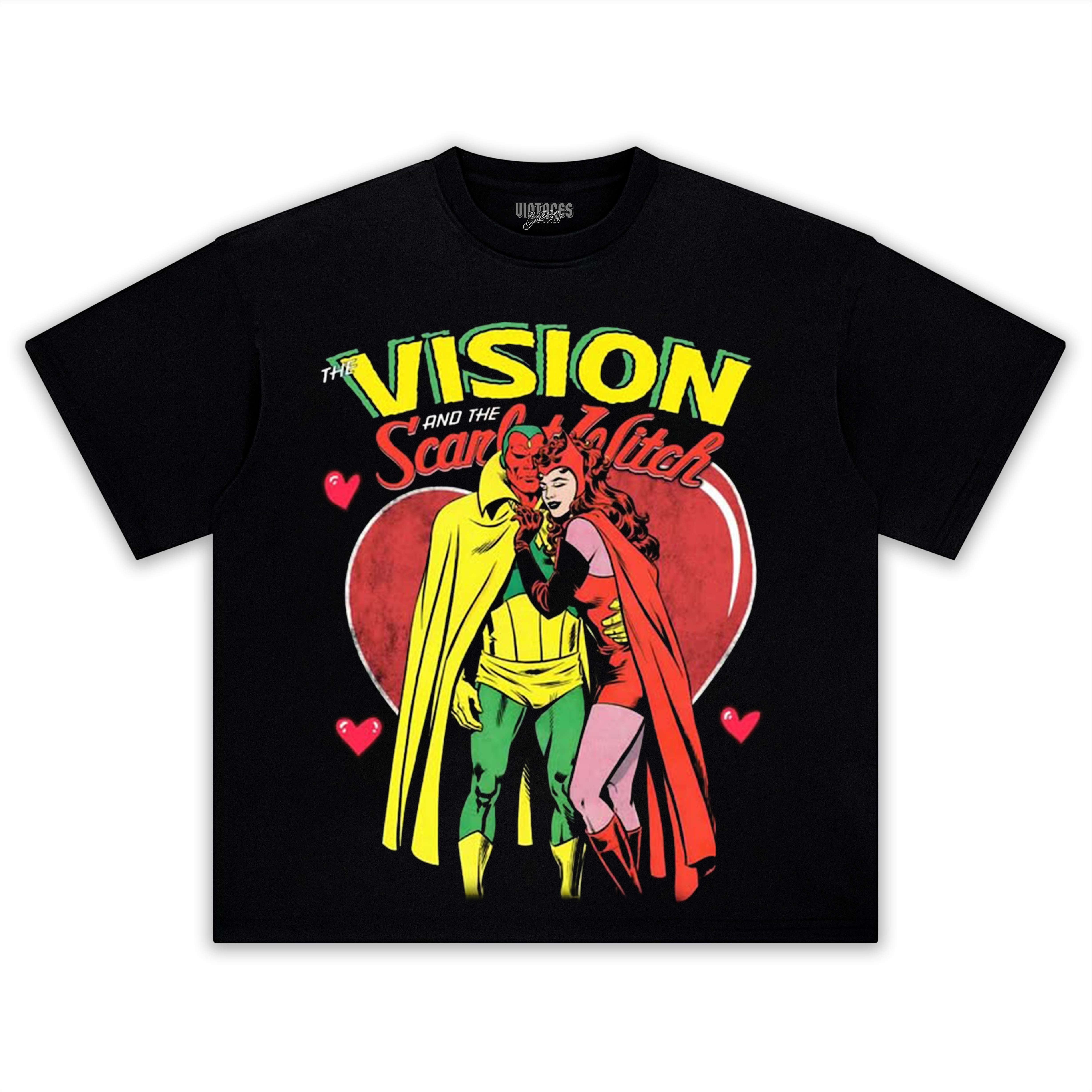 VISION AND THE SCARLET WITCH - WEDDING TEE & LS & HOODIE