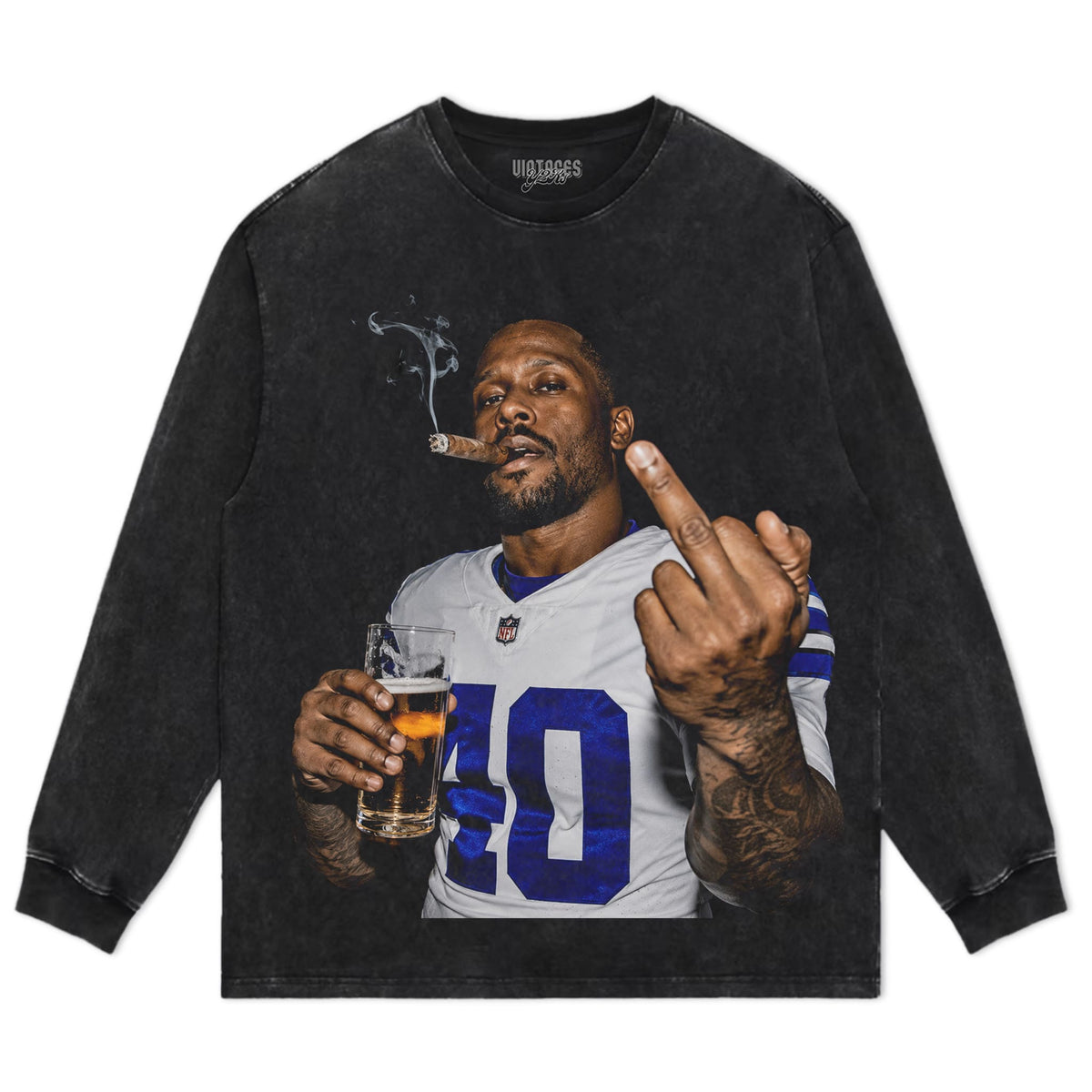 VON MILLER - MIDDLE FINGER V2 TANK TOP & TEE & LONG SLEEVE & LAYERED LS & HOODIE