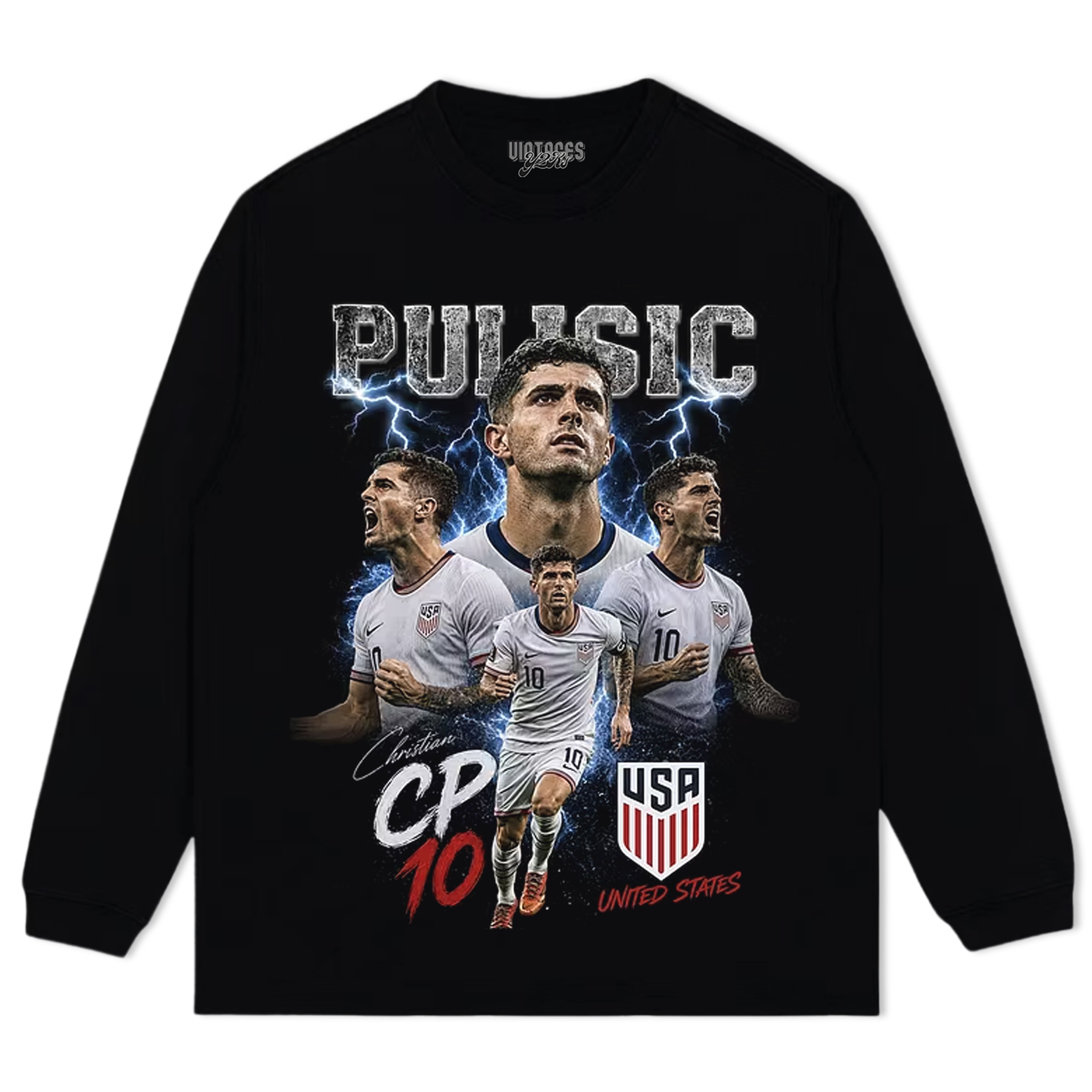 WORLD CUP 2026 CHRISTIAN PULISIC TANK TOP & TEE & LONG SLEEVE & LAYERED LS & HOODIE