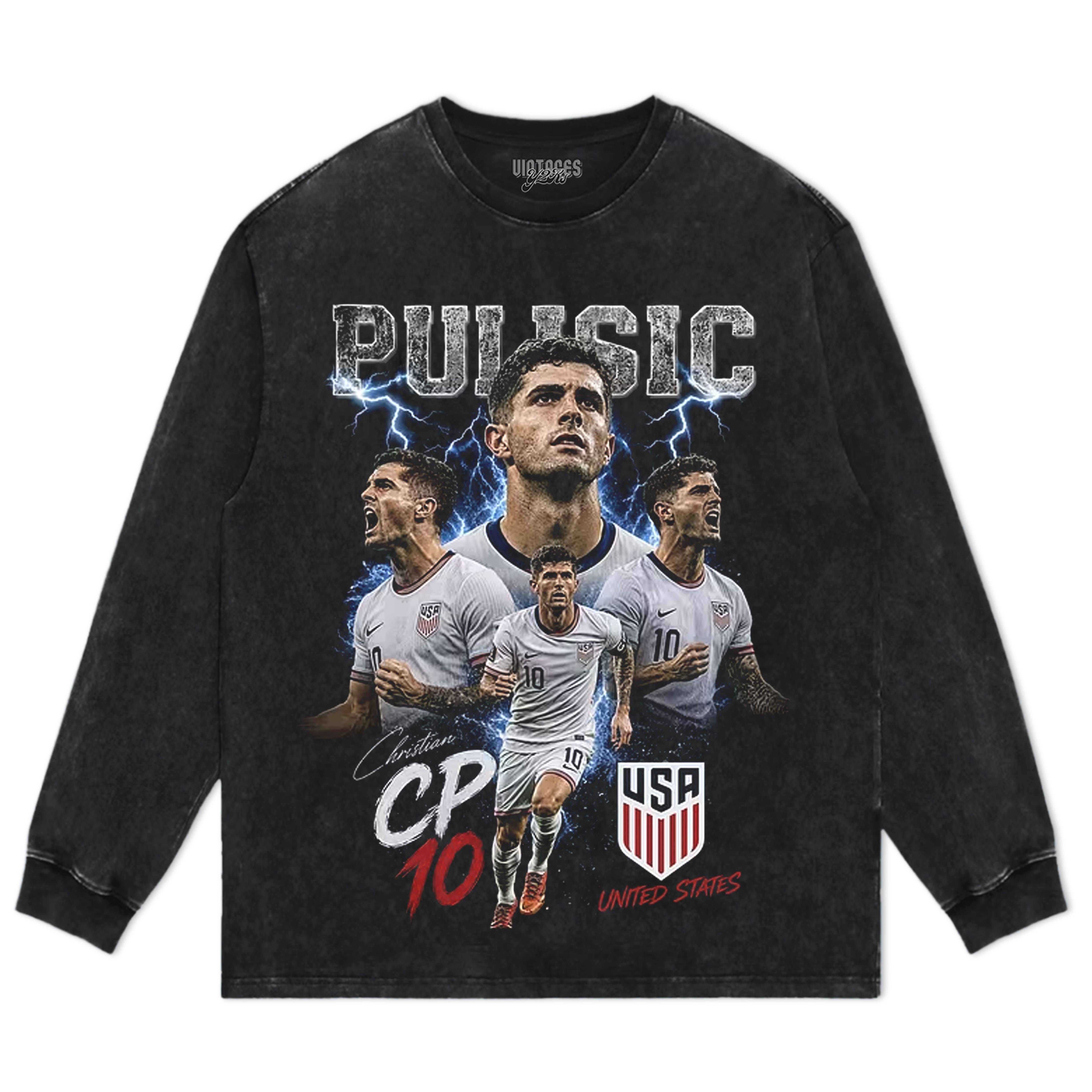 WORLD CUP 2026 CHRISTIAN PULISIC TANK TOP & TEE & LONG SLEEVE & LAYERED LS & HOODIE