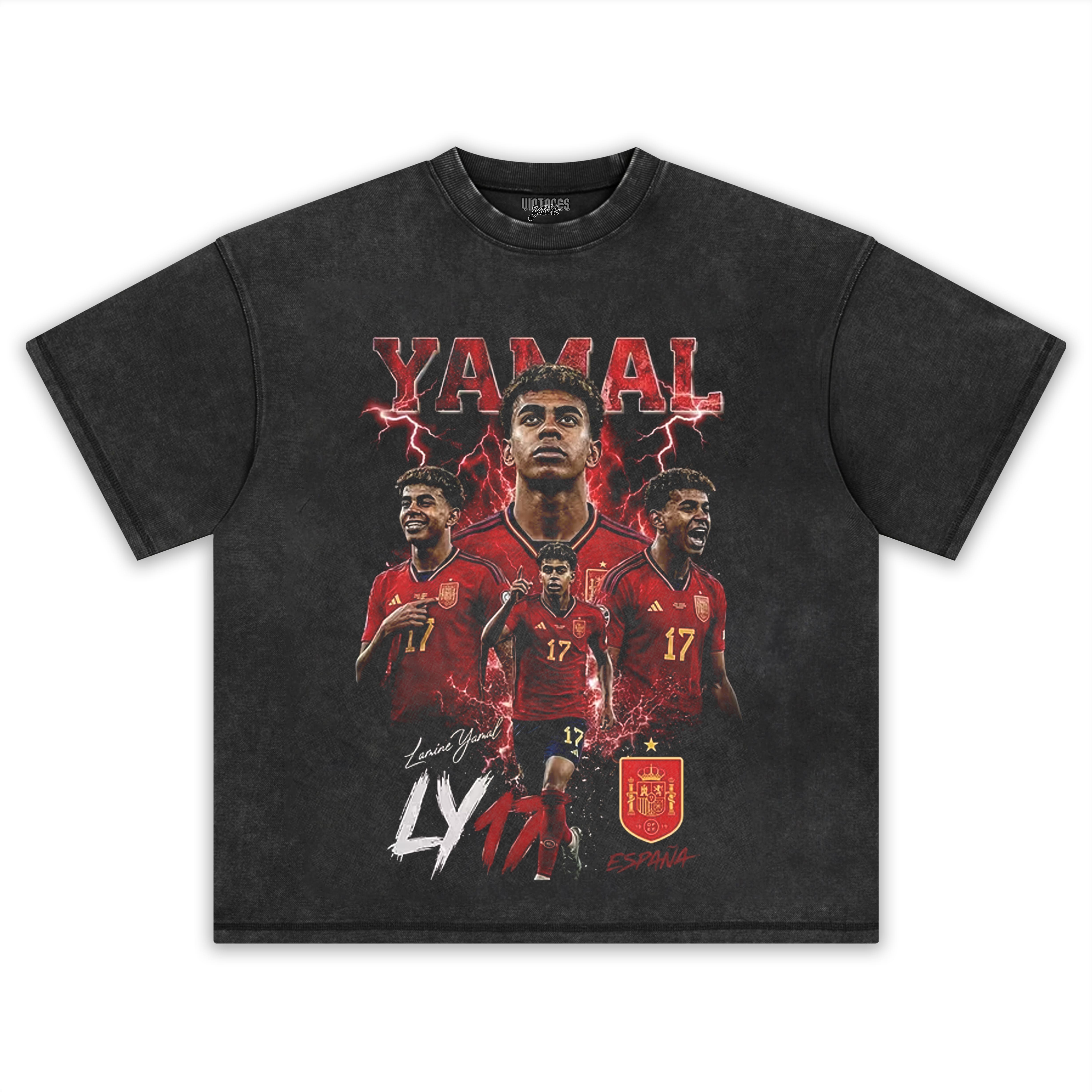 WORLD CUP 2026 LAMINE YAMAL TANK TOP & TEE & LONG SLEEVE & LAYERED LS & HOODIE