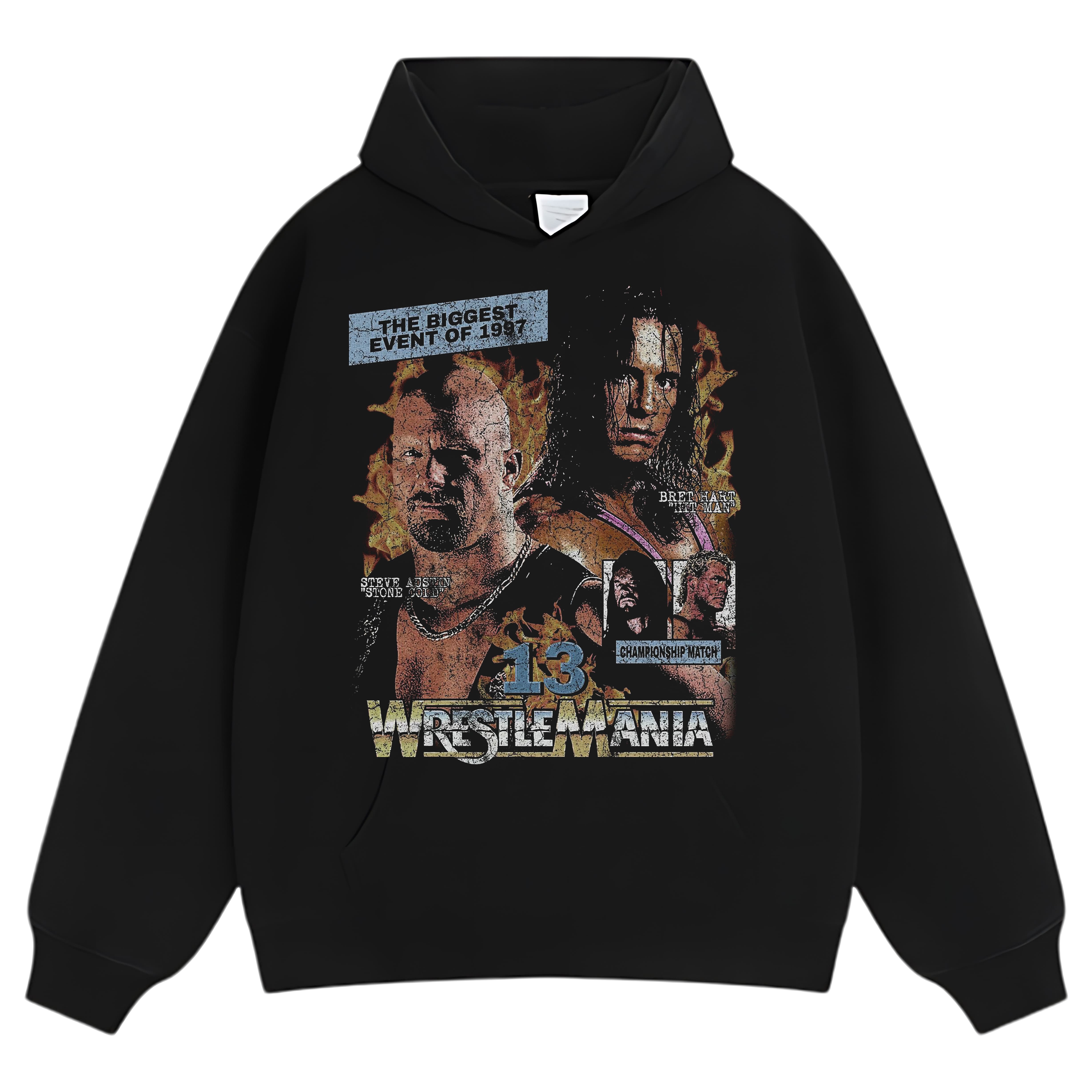 WRESTLEMANIA 13 TEE & LS & HOODIE