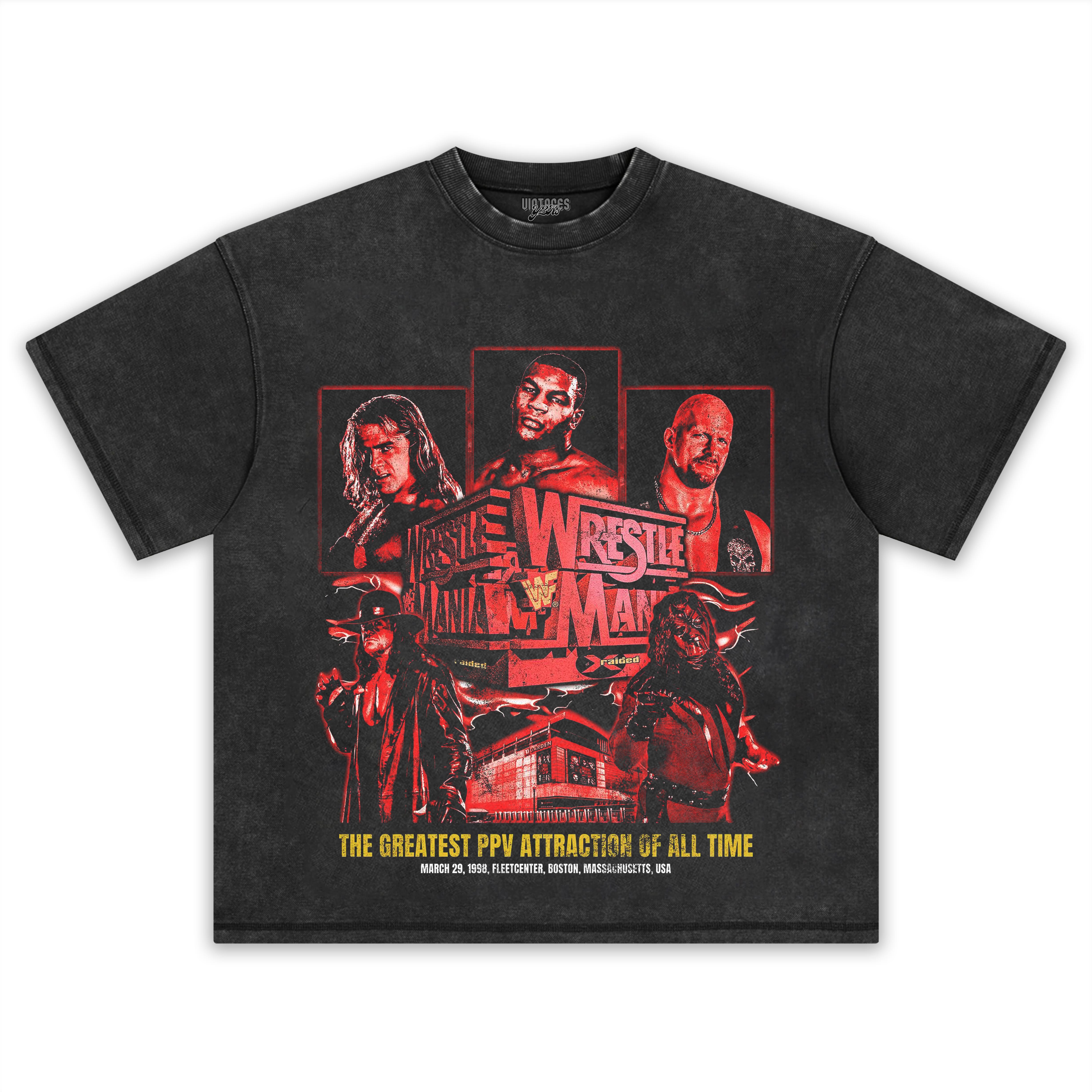 WRESTLEMANIA XIV TEE & LS & HOODIE