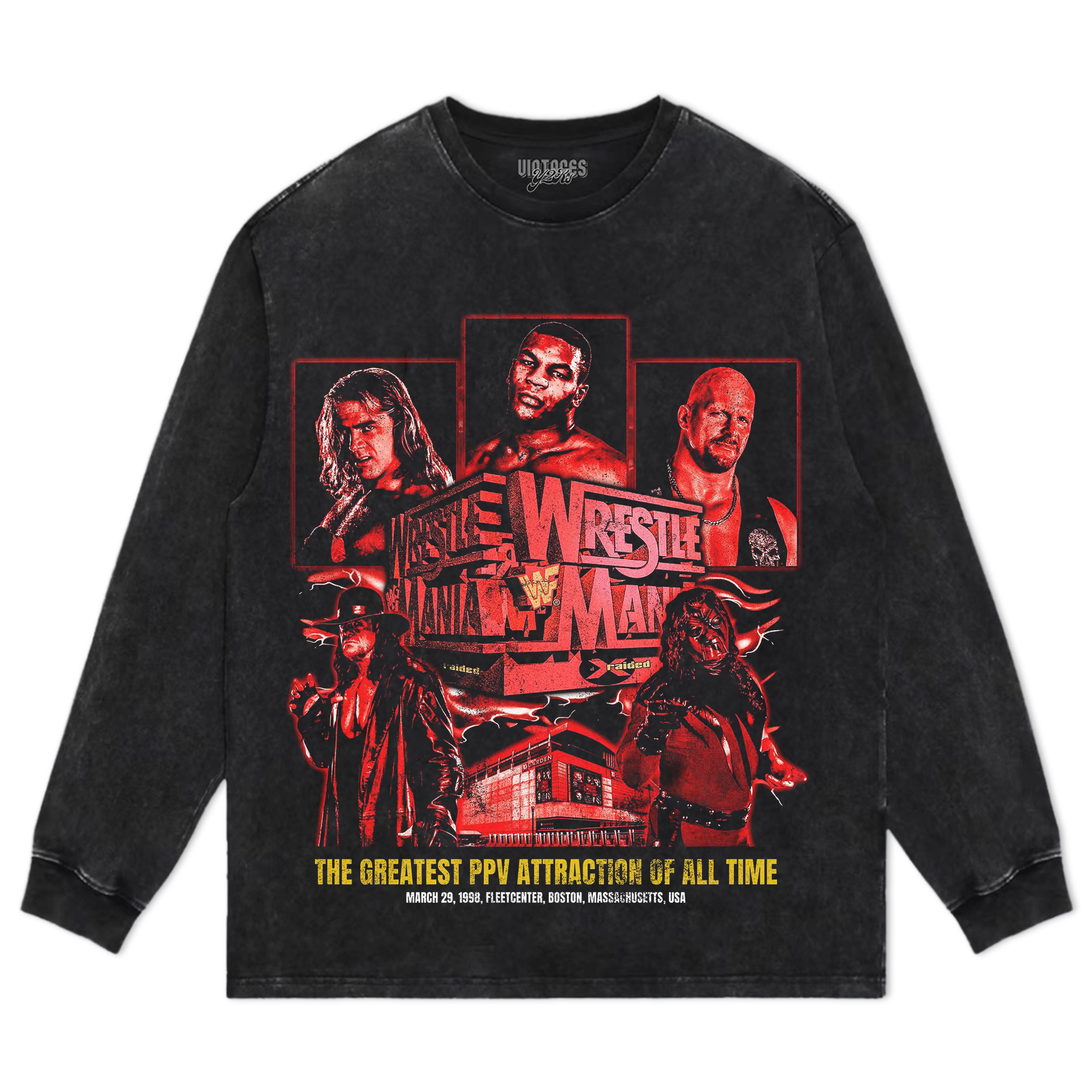 WRESTLEMANIA XIV TEE & LS & HOODIE