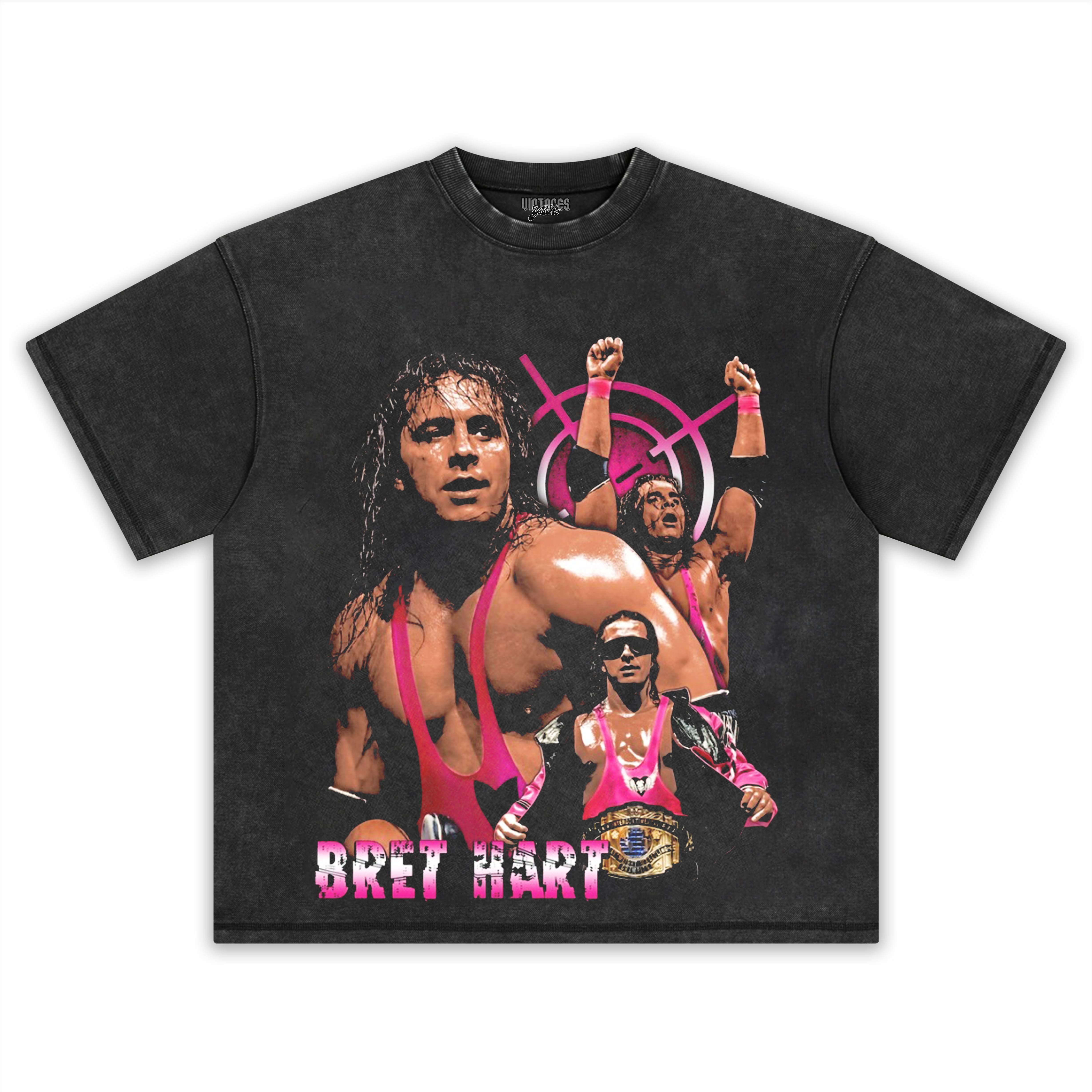 WWE BRET HART TEE & LS & HOODIE