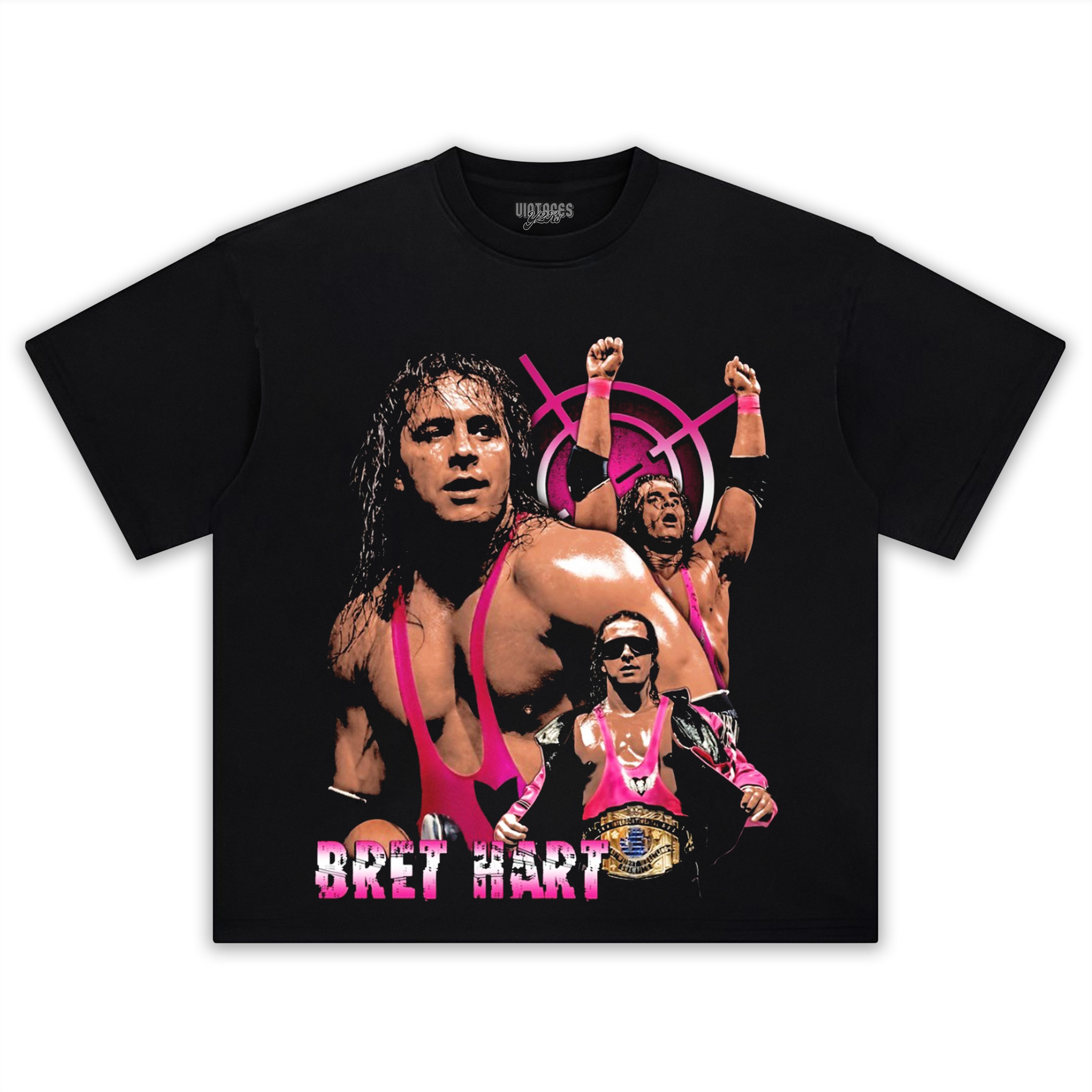 WWE BRET HART TEE & LS & HOODIE