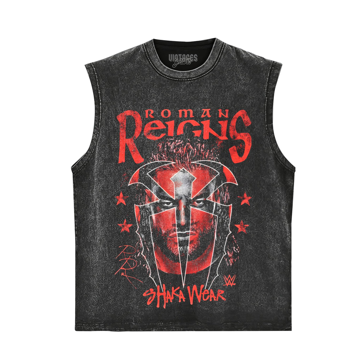 WWE X SHAKA WEAR ROMAN REIGNS TANK TOP & TEE & LONG SLEEVE & LAYERED LS & HOODIE