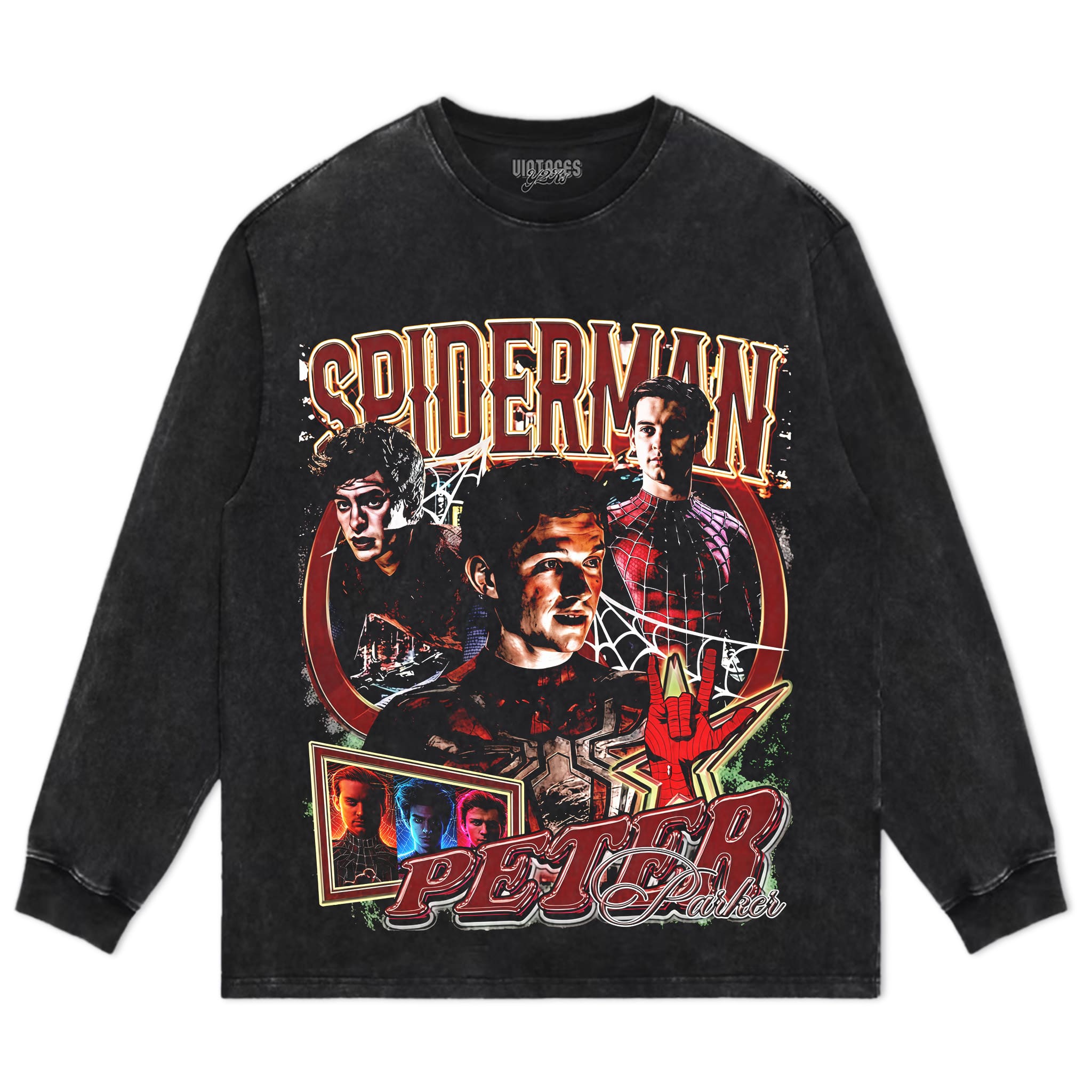 PETER PARKER LEGACY (SPIDER MAN) - TRADICIONAL TANK TOP & TEE & LONG SLEEVE & LAYERED LS & HOODIE