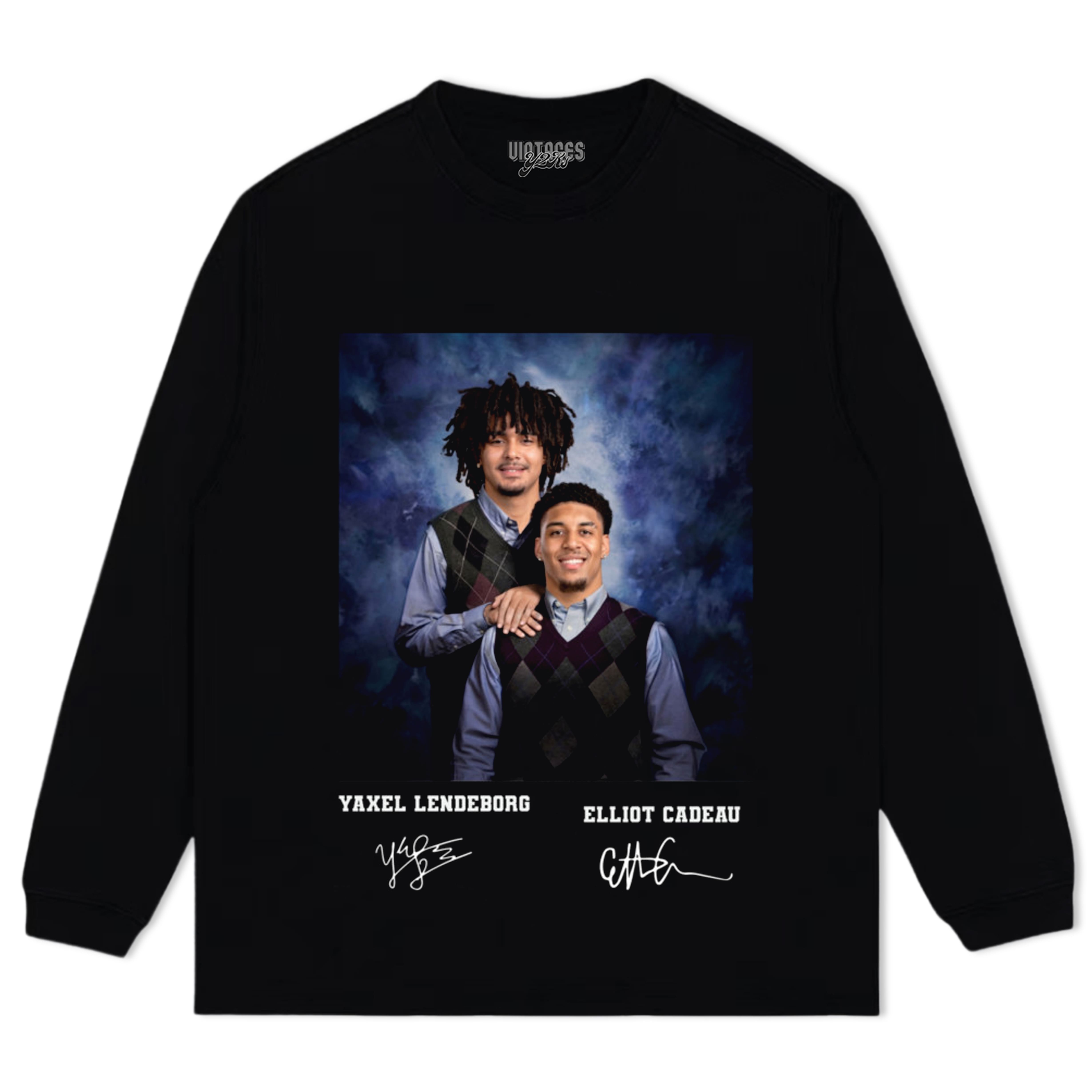 YAXEL LENDEBORG ELLIOT CADEAU STEP BROTHERS MICHIGAN BASKETBALL TANK TOP & TEE & LONG SLEEVE & LAYERED LS & HOODIE