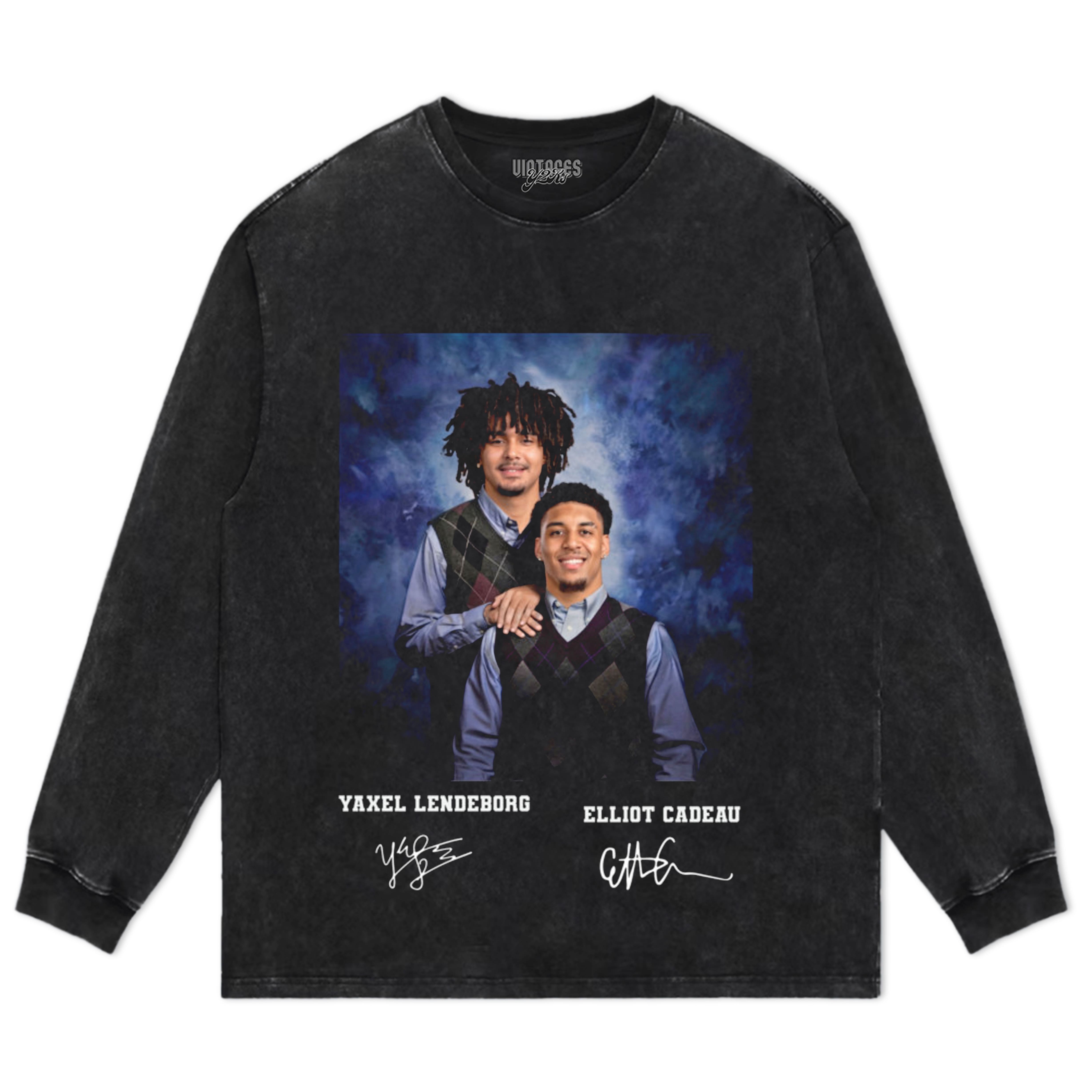 YAXEL LENDEBORG ELLIOT CADEAU STEP BROTHERS MICHIGAN BASKETBALL TANK TOP & TEE & LONG SLEEVE & LAYERED LS & HOODIE