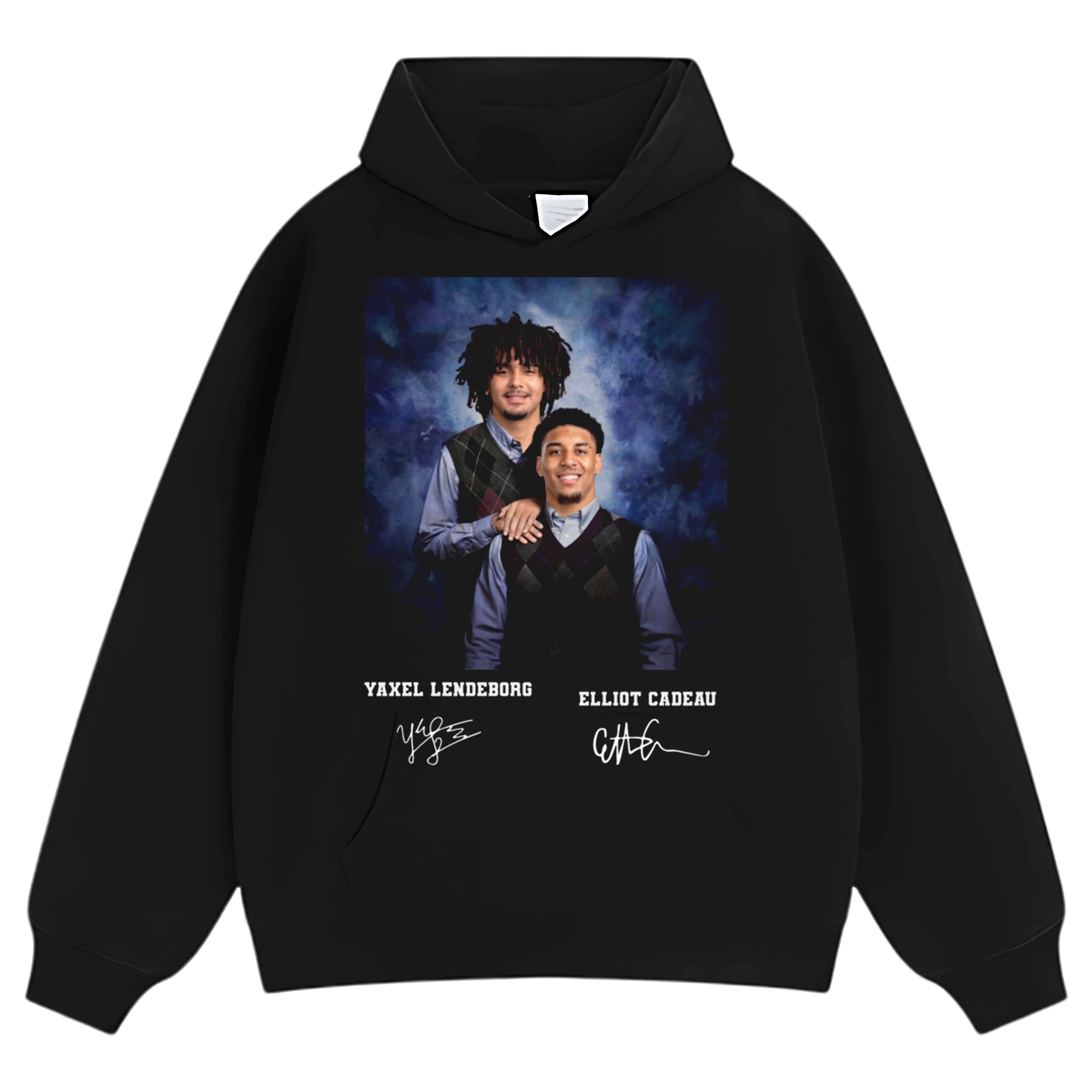 YAXEL LENDEBORG ELLIOT CADEAU STEP BROTHERS MICHIGAN BASKETBALL TANK TOP & TEE & LONG SLEEVE & LAYERED LS & HOODIE