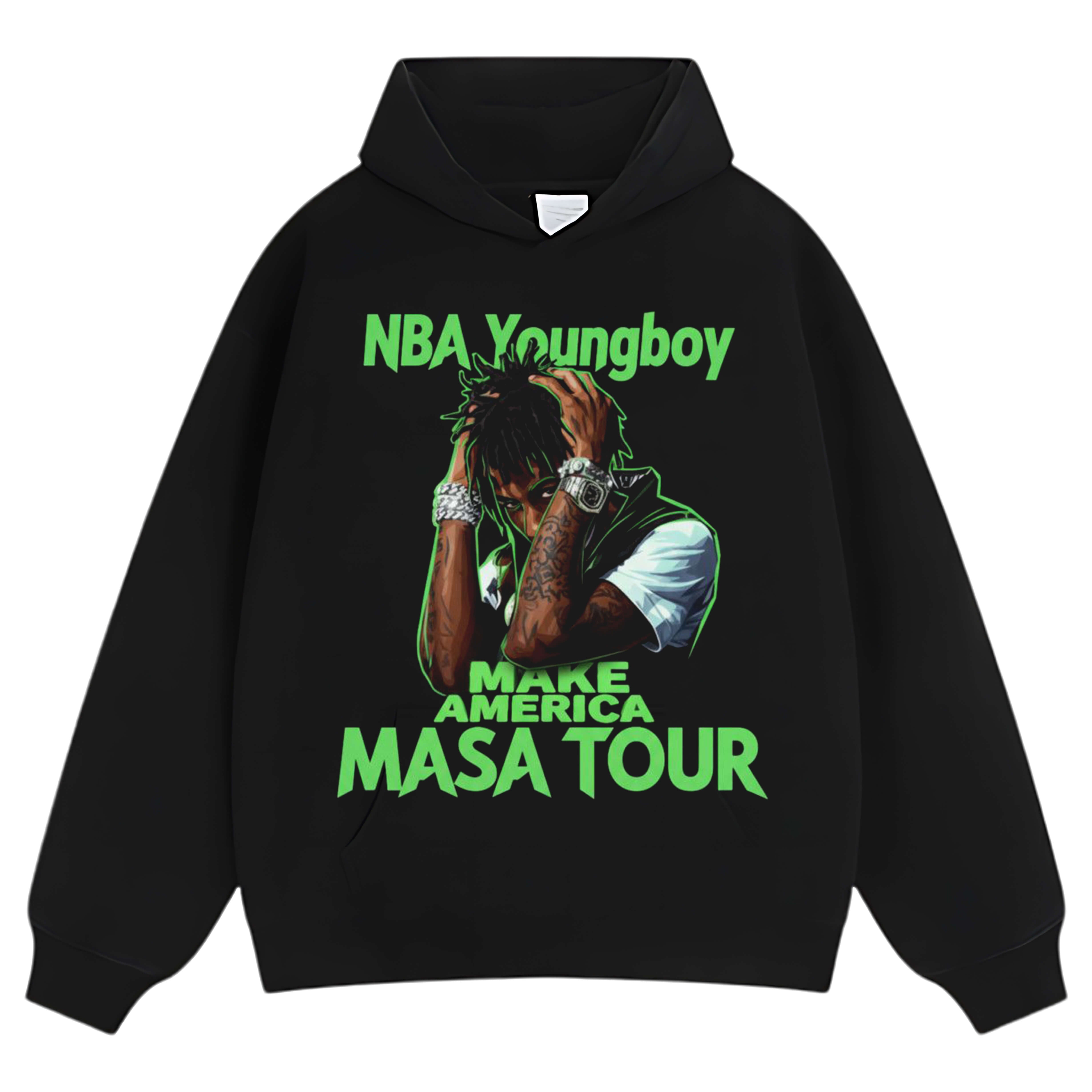 YOUNGBOY NEVER BROKE AGAIN HOLDS HIS HEAD TEE & LS & HOODIE