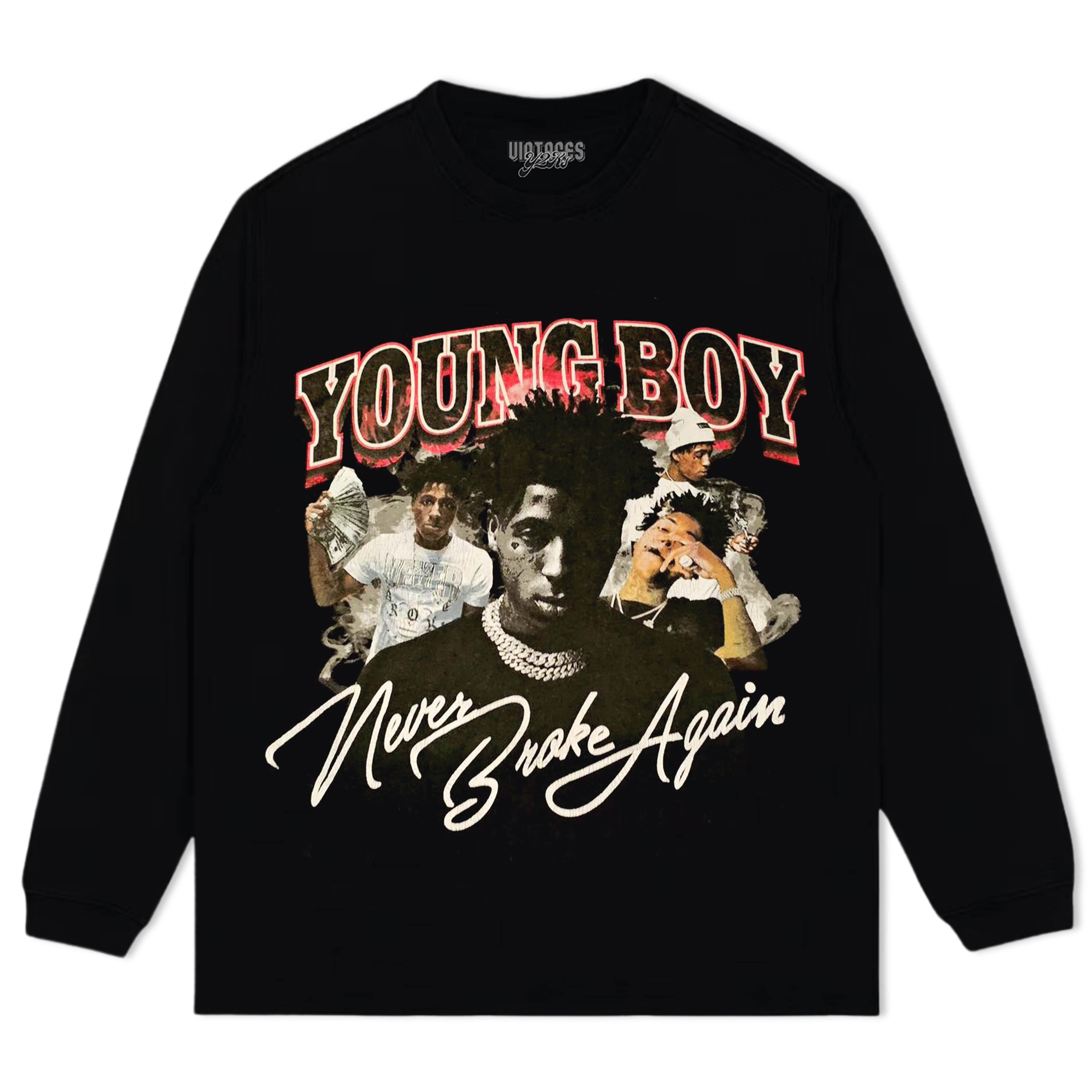 YOUNGBOY NEVER BROKE AGAIN PUZZLE TEE & LS & HOODIE