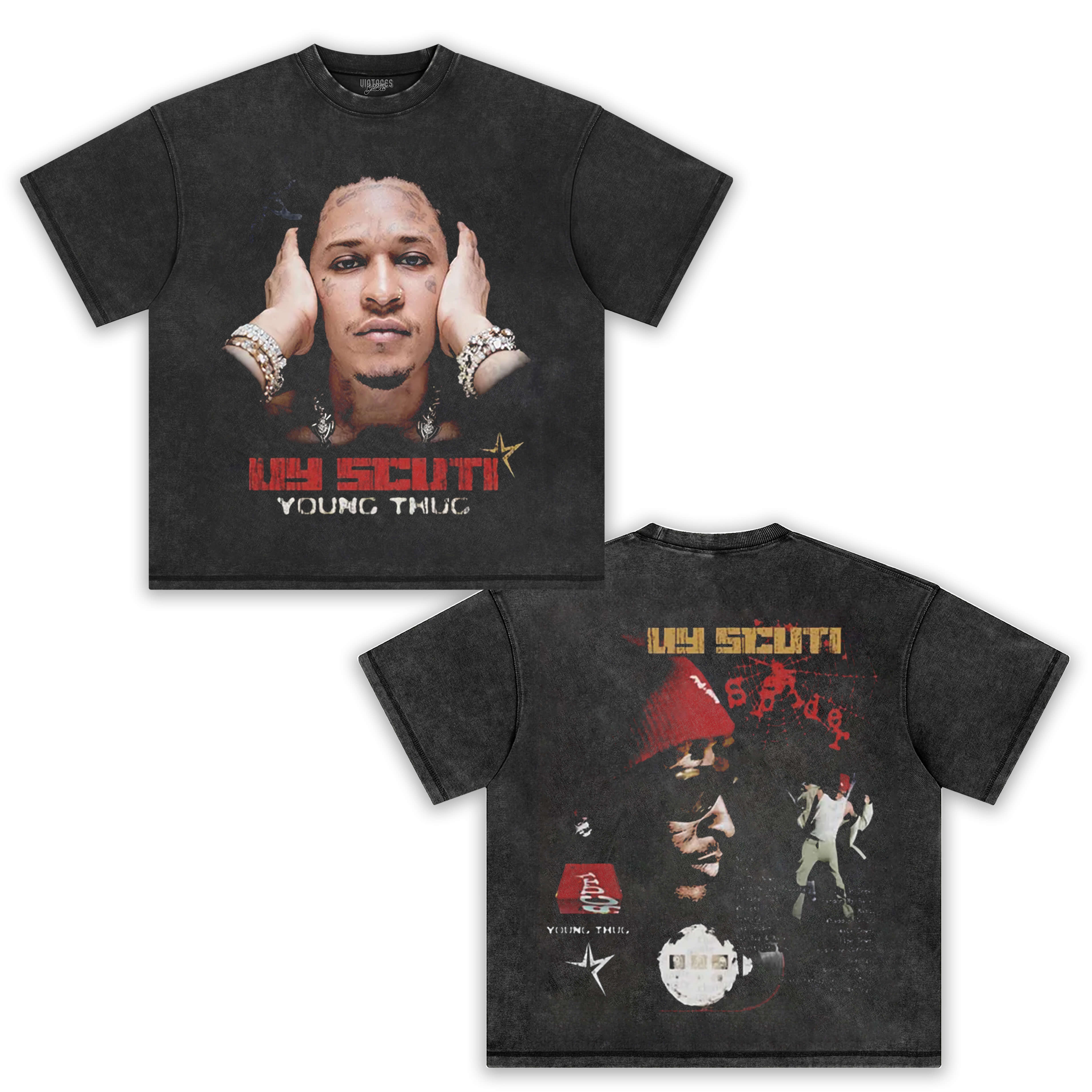 YOUNG THUG & UY SCUTI V4 TEE & LS & HOODIE