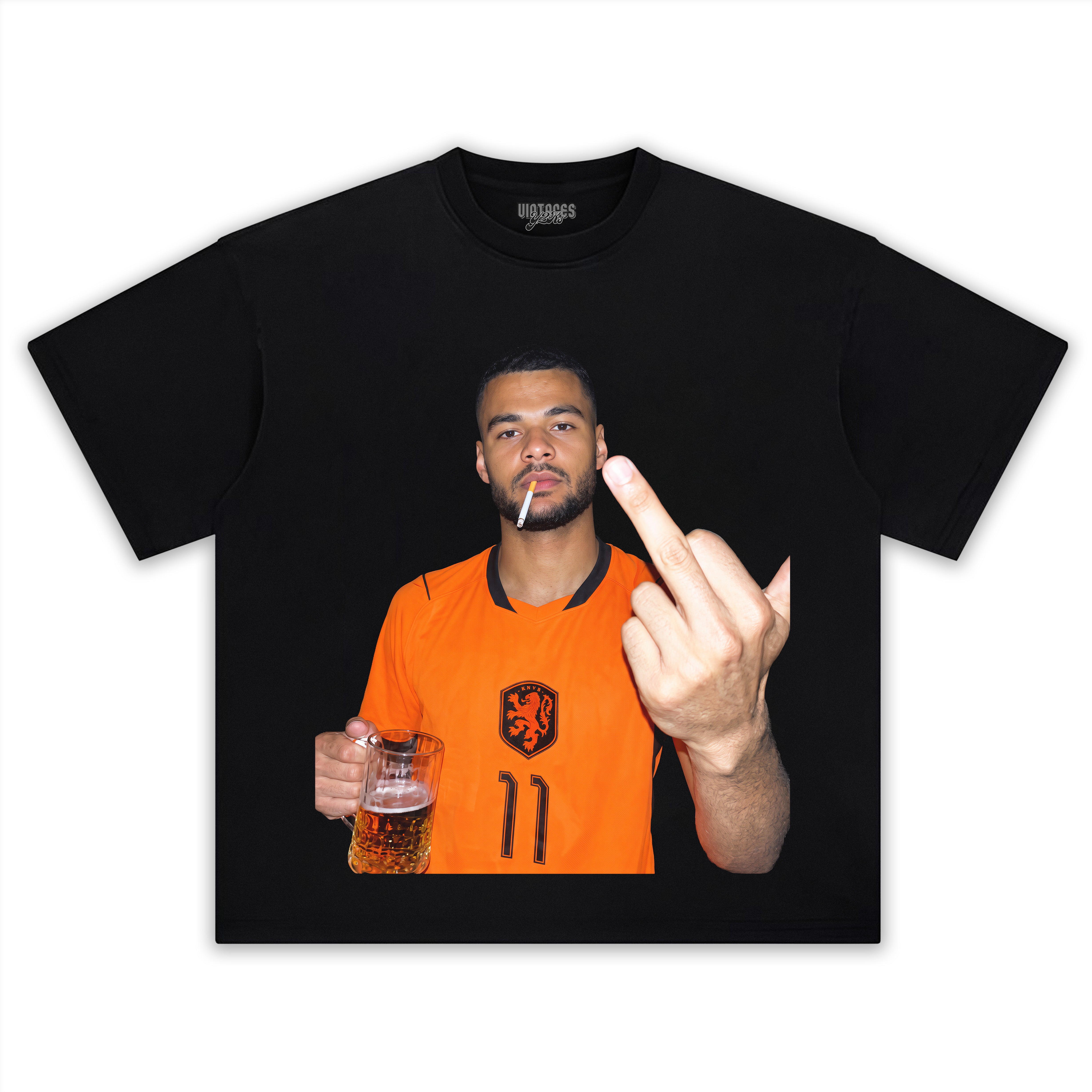 NETHERLANDS FOOTBALL STYLE V6 UNISEX TOP & TEE & LONG SLEEVE & LAYERED LS & HOODIE