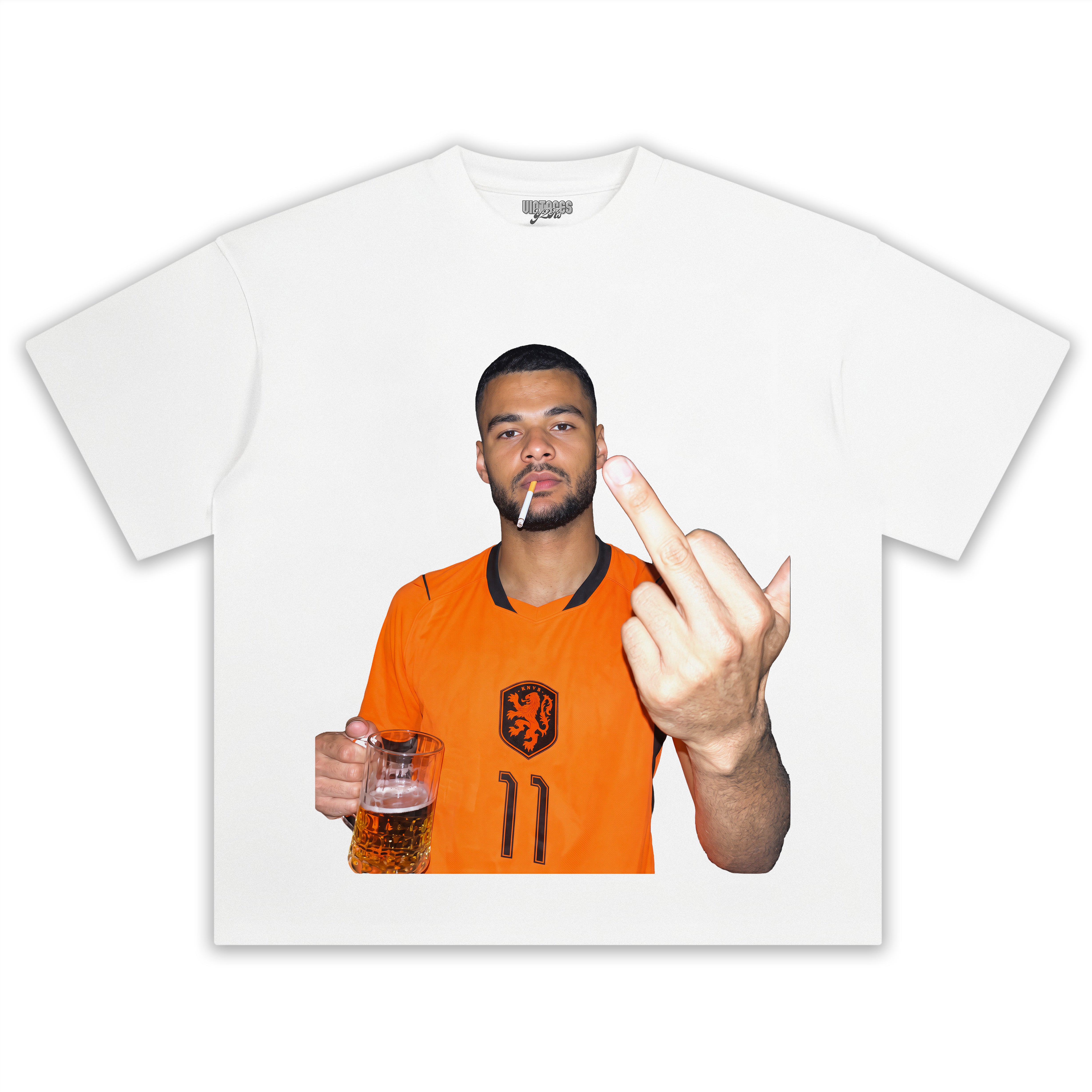 NETHERLANDS FOOTBALL STYLE V6 UNISEX TOP & TEE & LONG SLEEVE & LAYERED LS & HOODIE