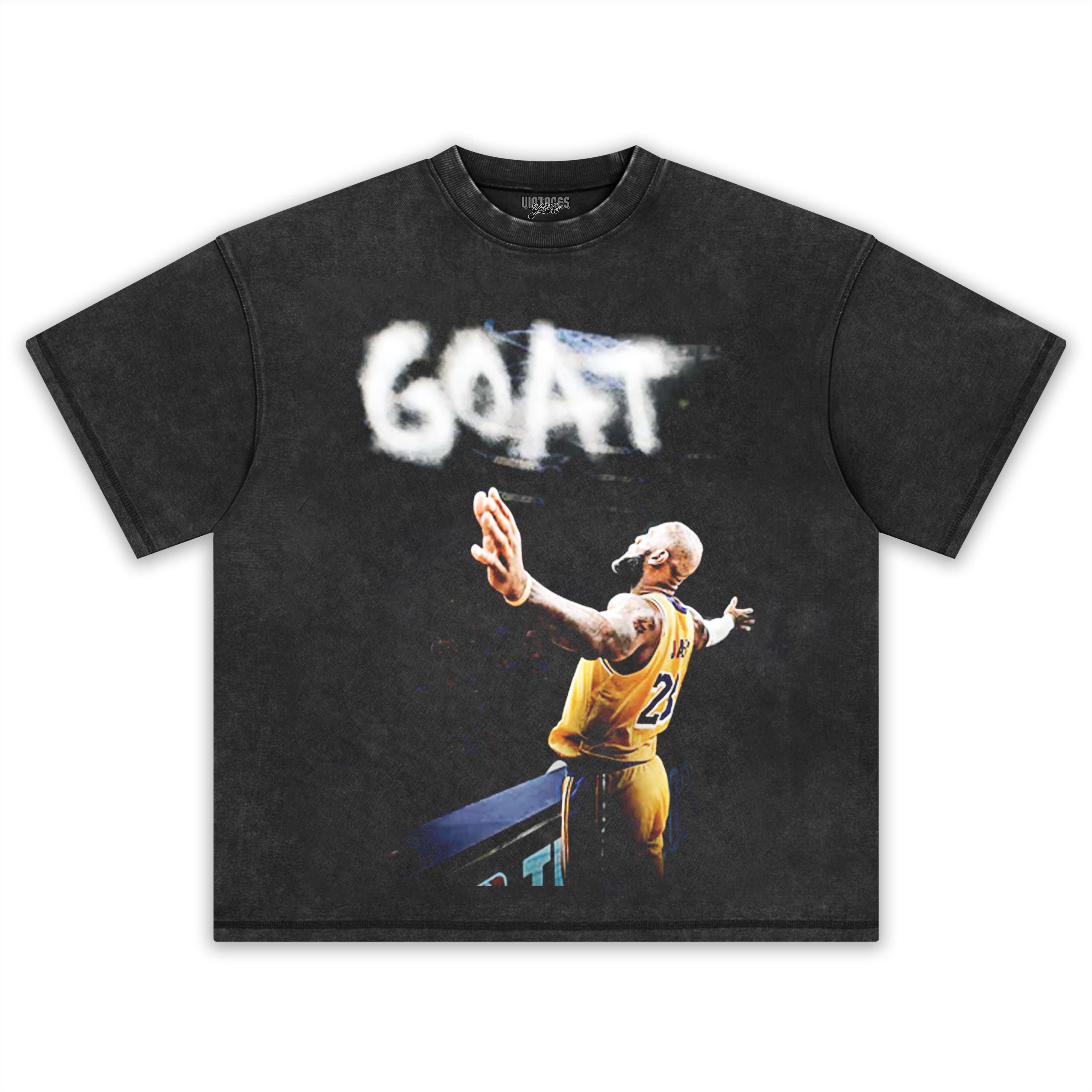 LEBRON JAMES GOAT TEE