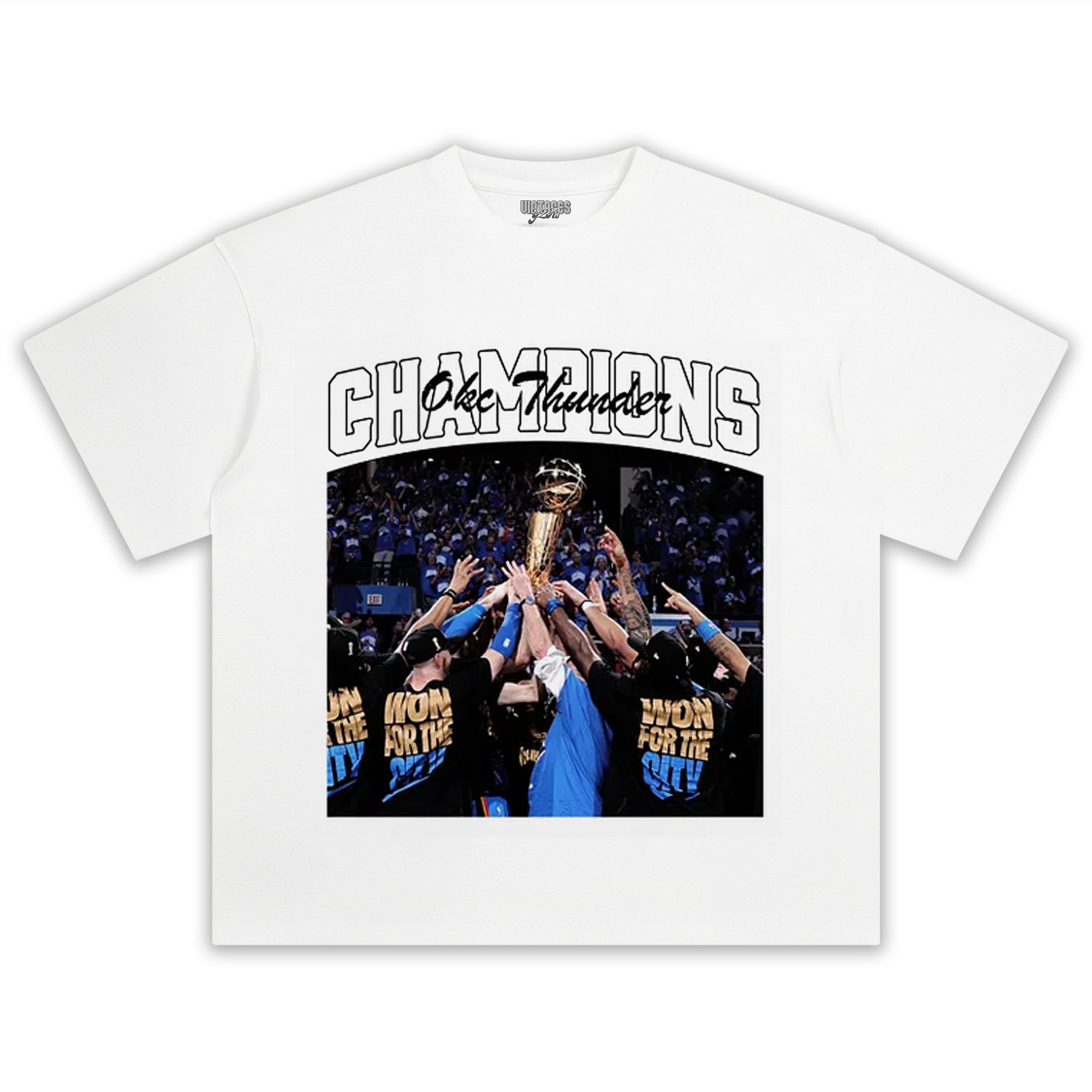 2025 OKLAHOMA CITY THUNDER  y2k TEE