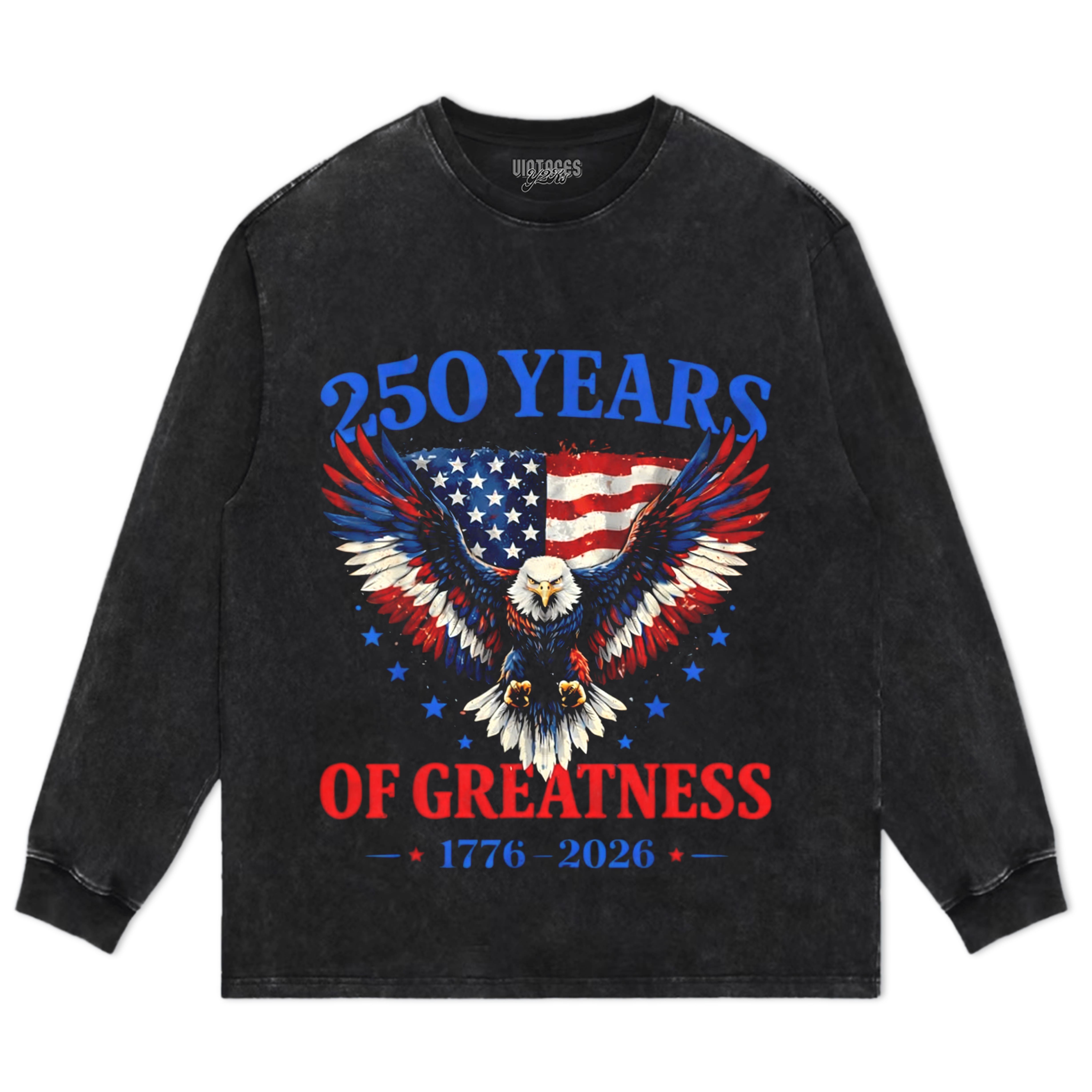 250TH-ANNIVERSARY-USA-FLAG-AMERICAN TANK TOP & TEE & LONG SLEEVE & LAYERED LS & HOODIE