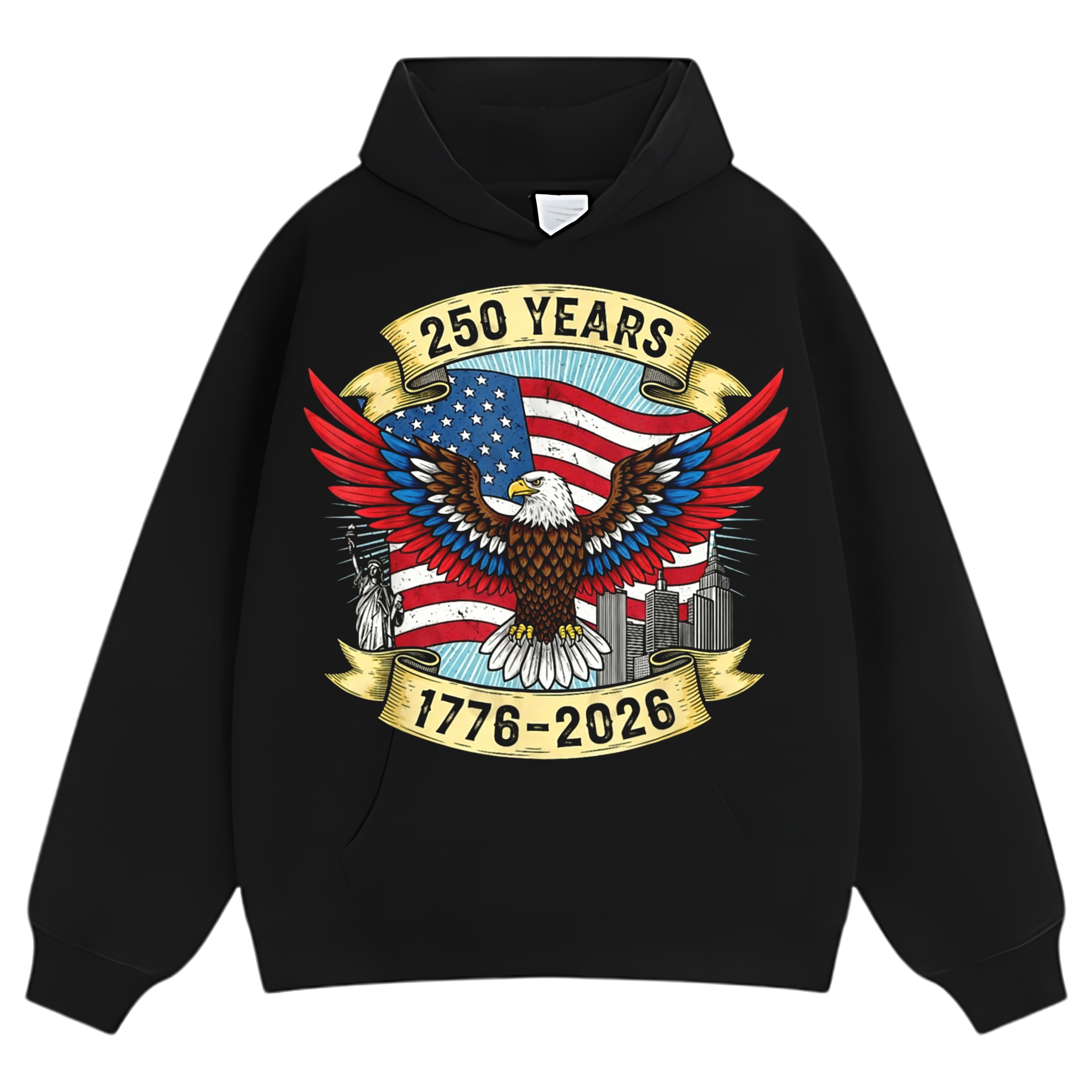 250TH-ANNIVERSARY-USA-FLAG-AMERICAN V2 TANK TOP & TEE & LONG SLEEVE & LAYERED LS & HOODIE