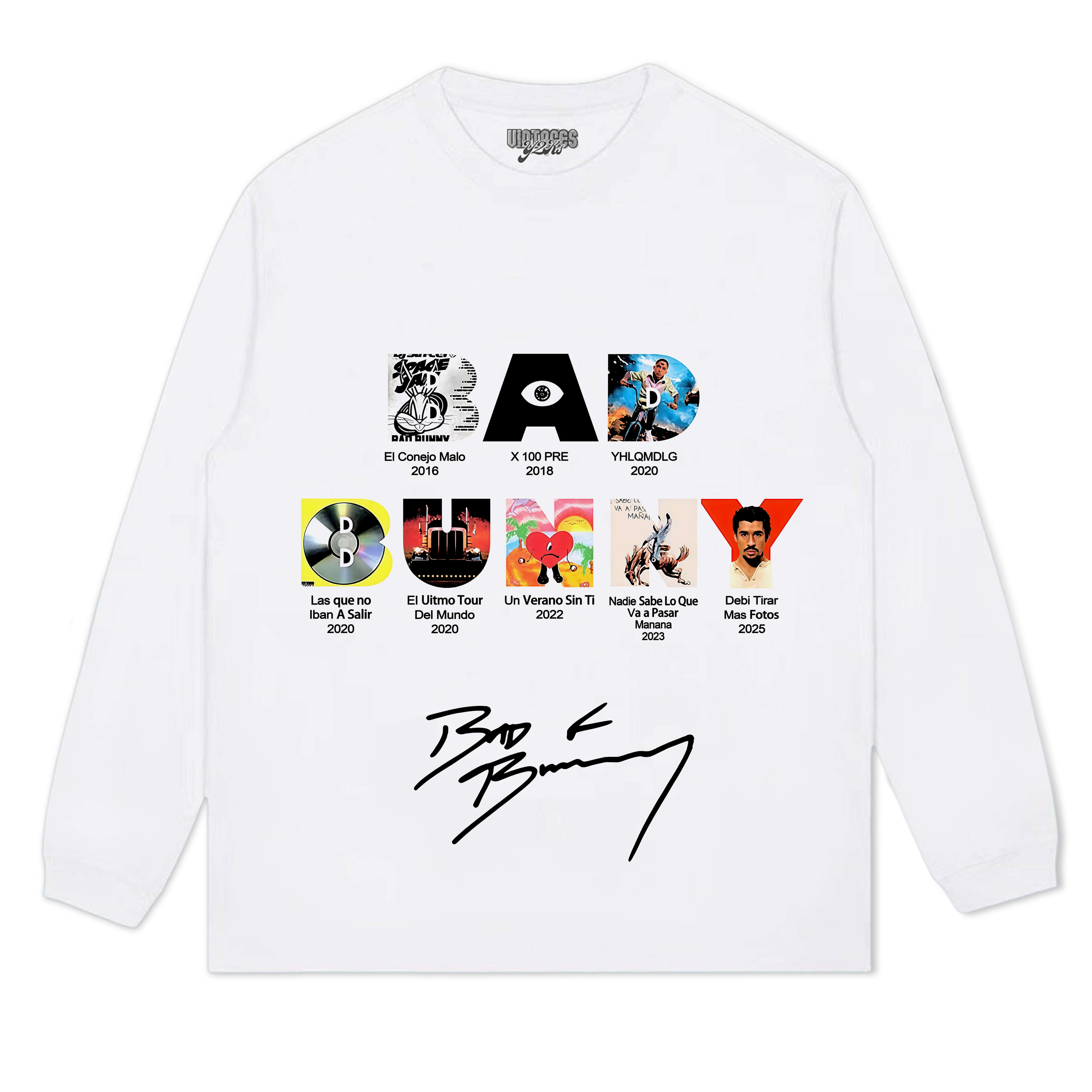 BAD BUNNY 2025 V3 TEE & LS & HOODIE