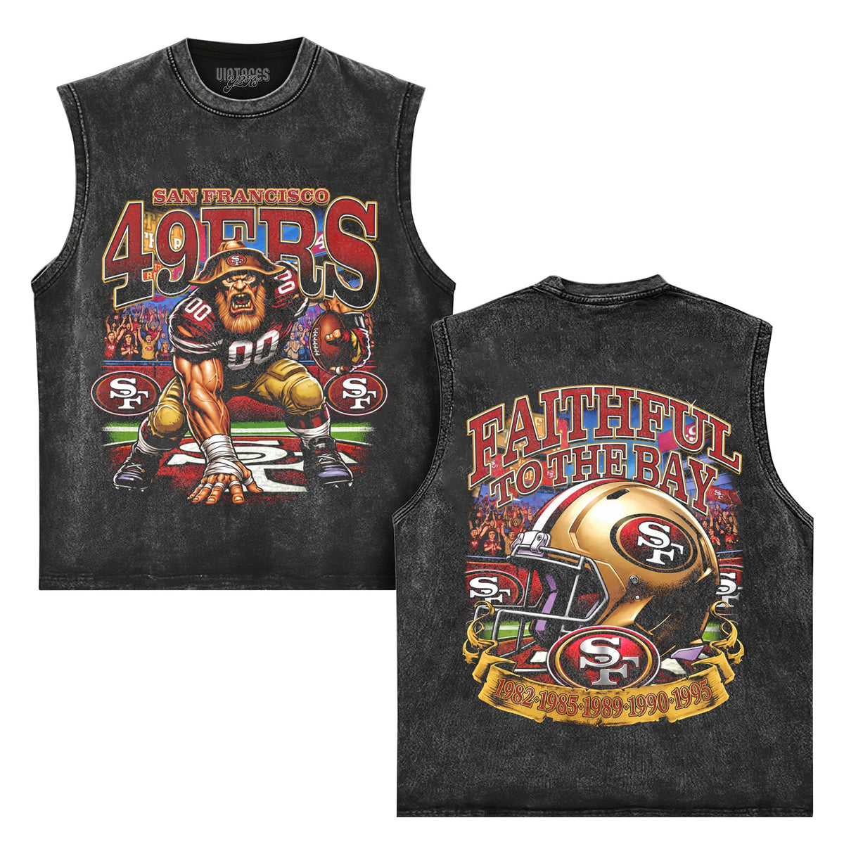 49ERS TANK TOP & TEE