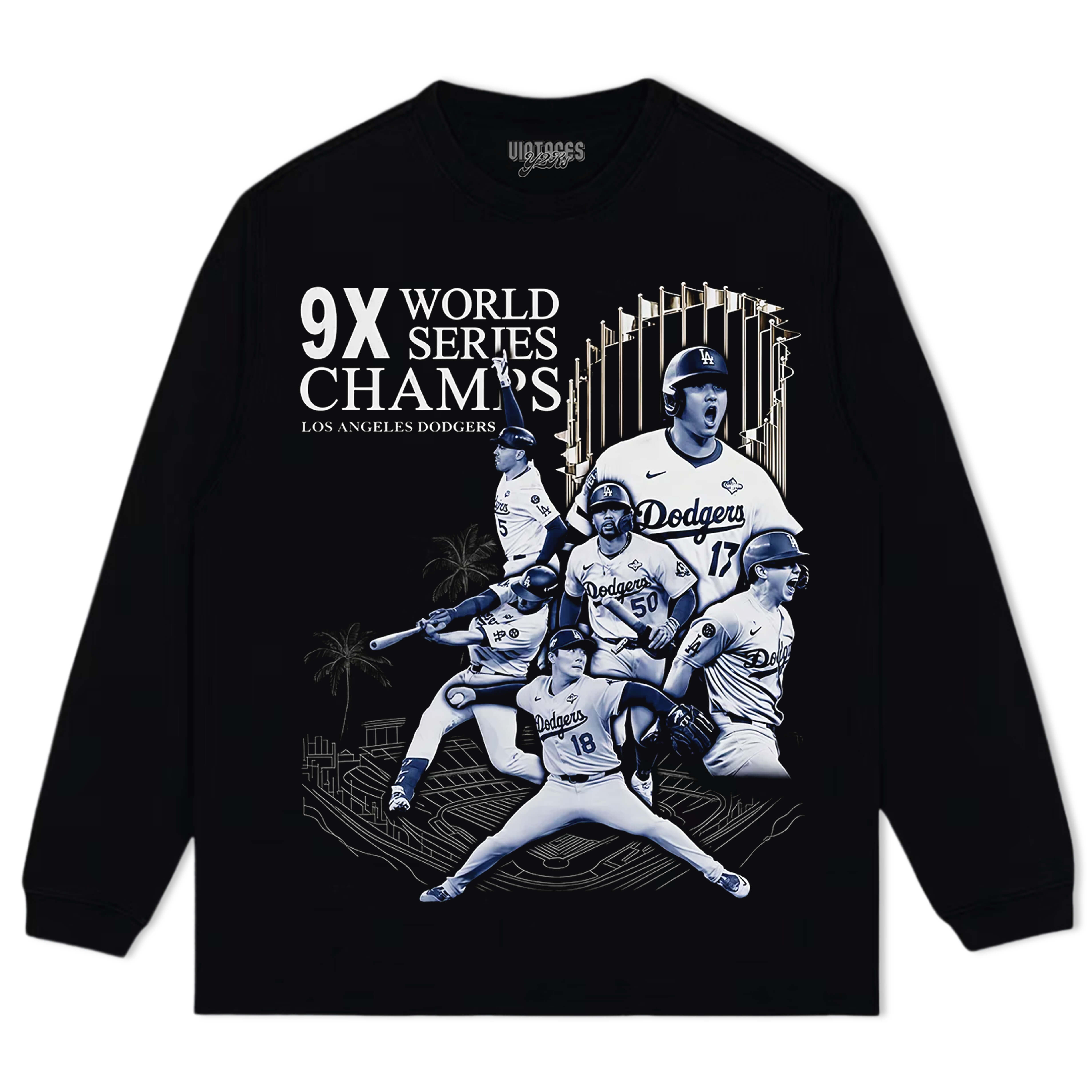 9X WS CHAMPS TEE & LS & HOODIE