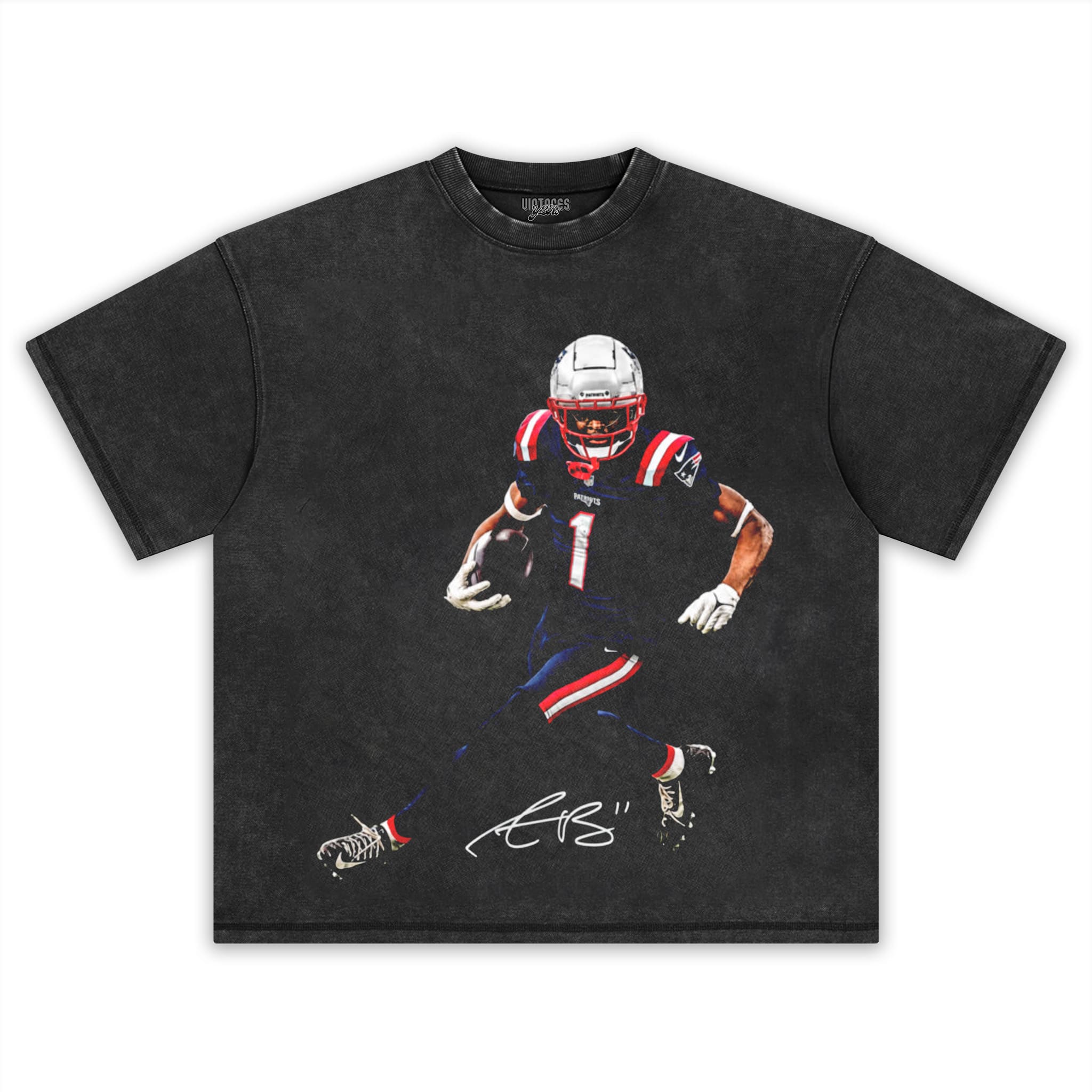 A.J.-BROWN - NEW ENGLAND PATRIOTS TANK TOP & TEE & LONG SLEEVE & LAYERED LS & HOODIE